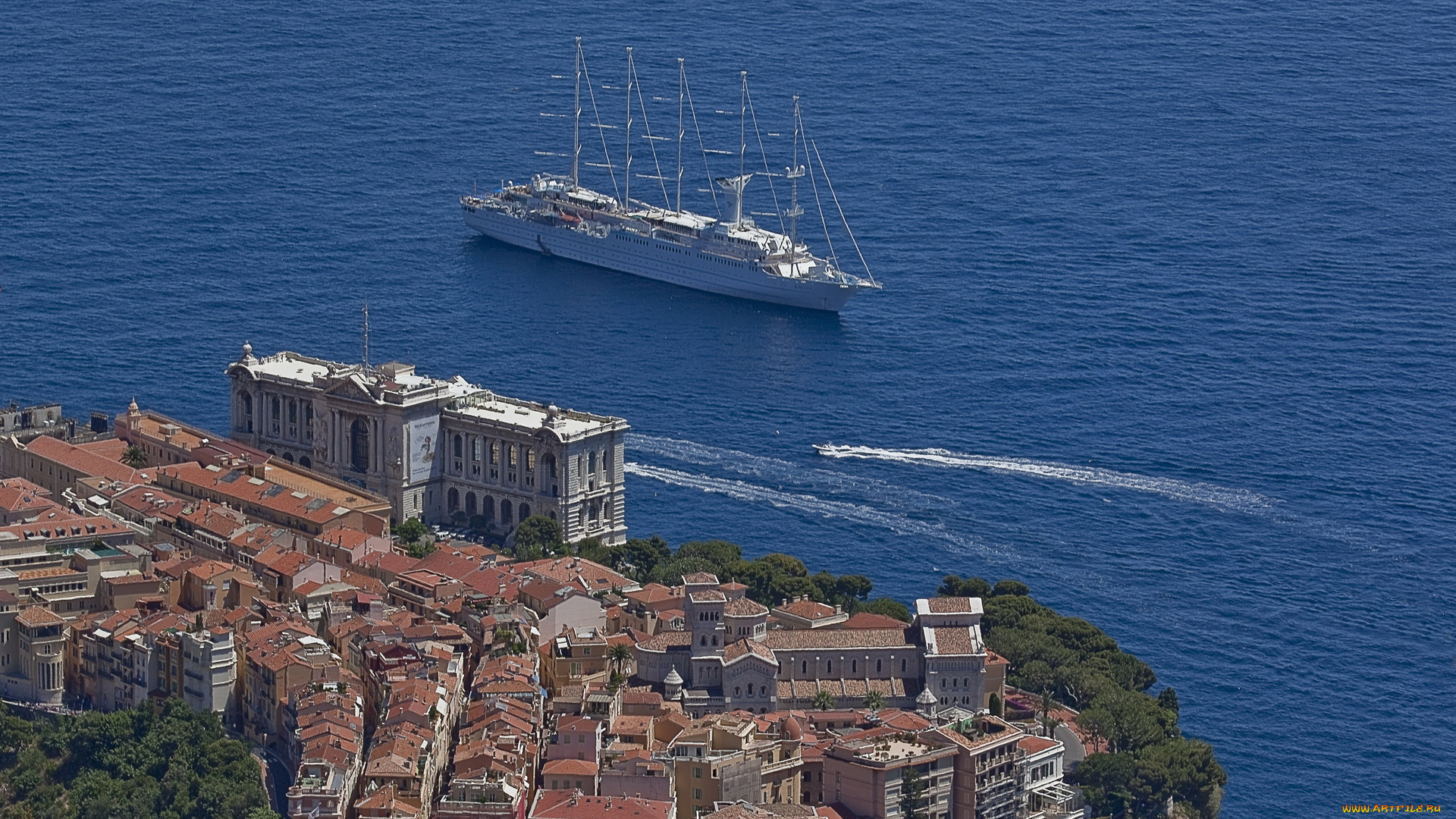 monaco, корабли, парусники