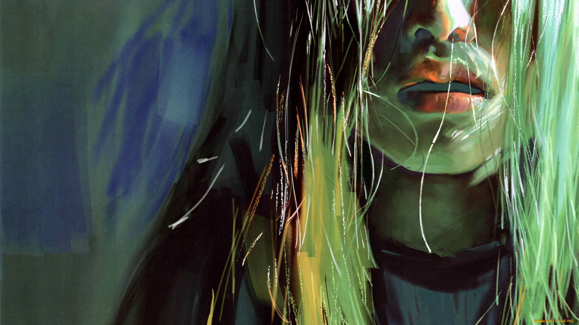 рисованные, люди