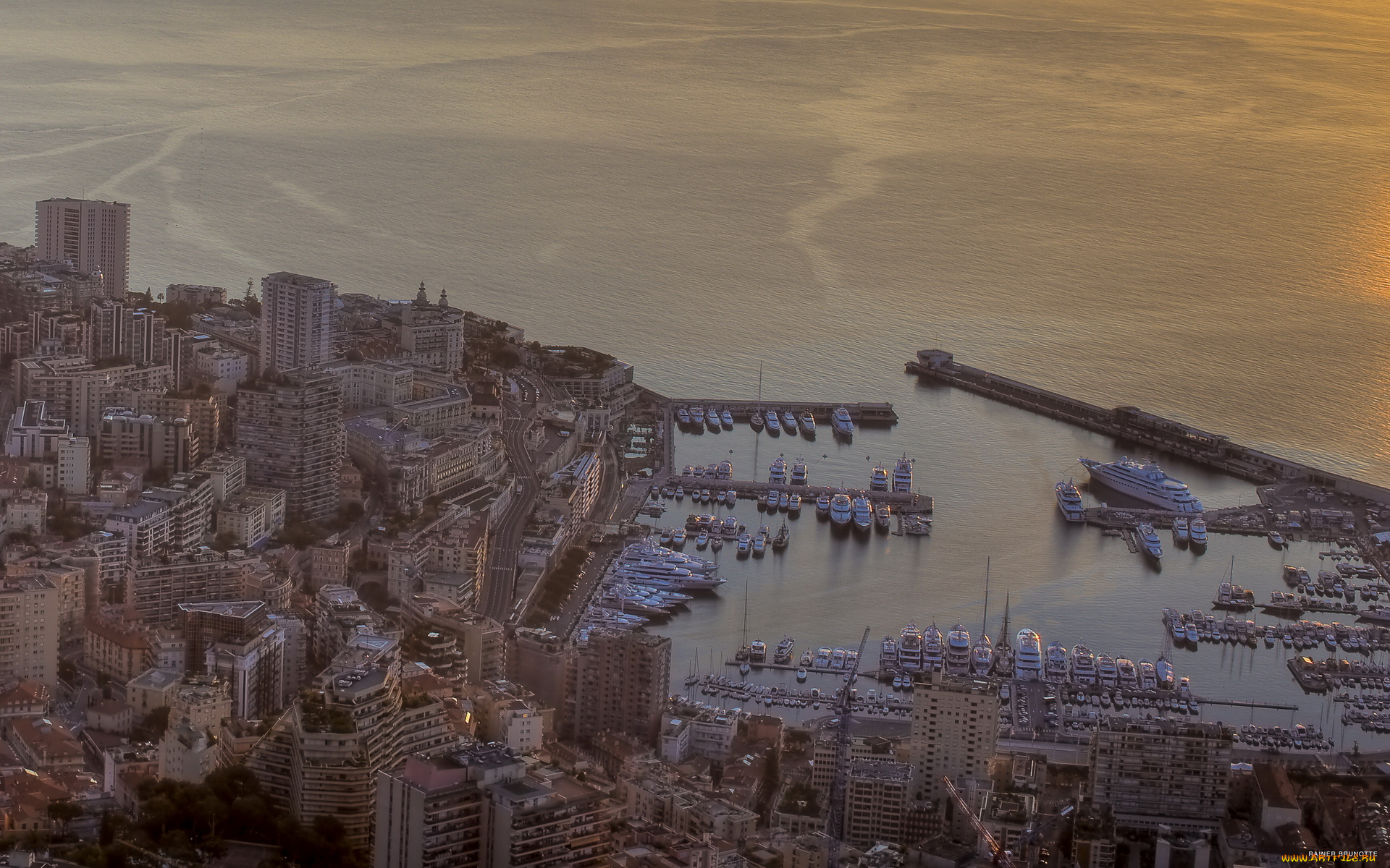 monaco, города, монте, карло, монако