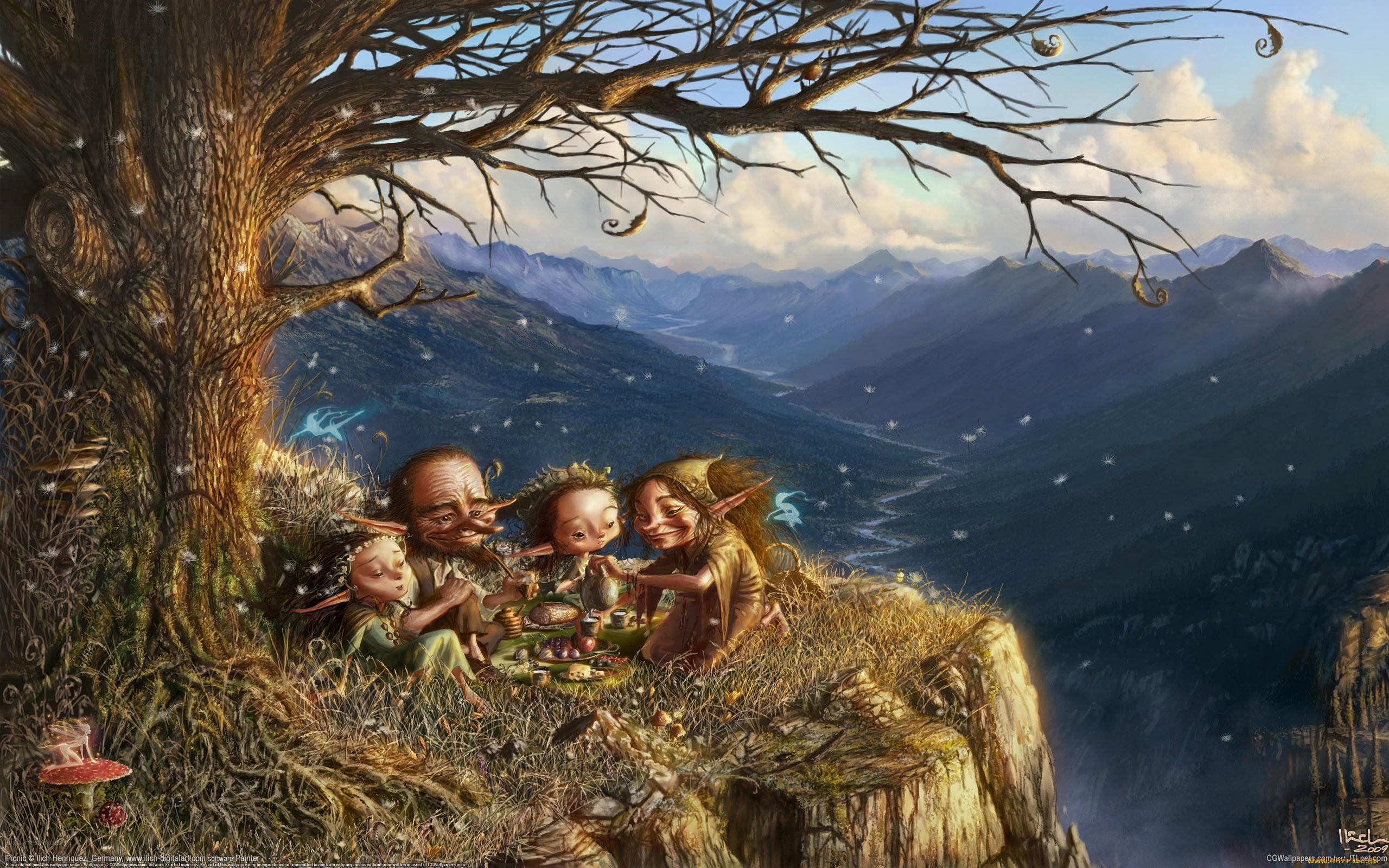 фэнтези, эльфы