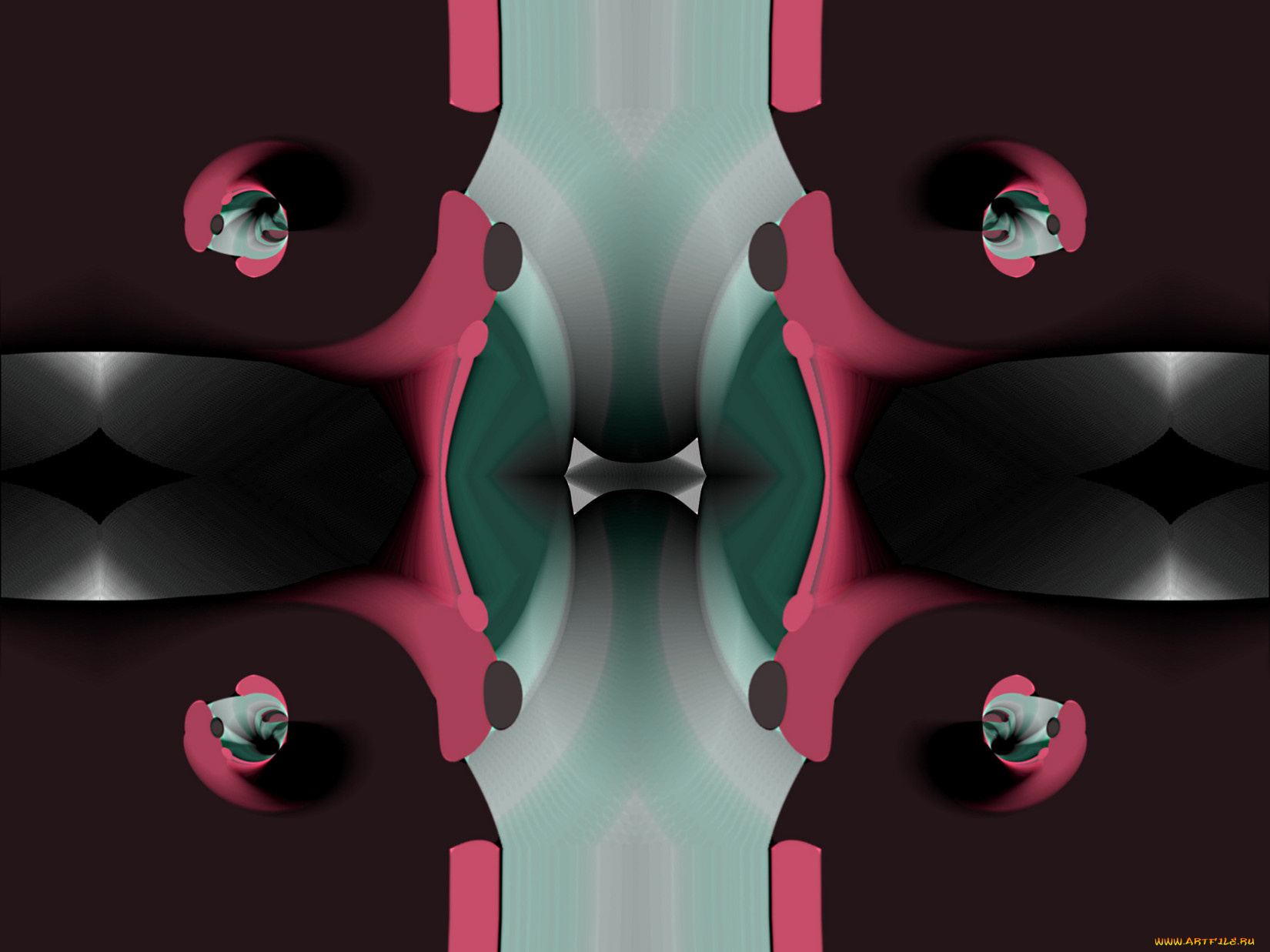 3д, графика, fractal, фракталы, фон, узор, цвета