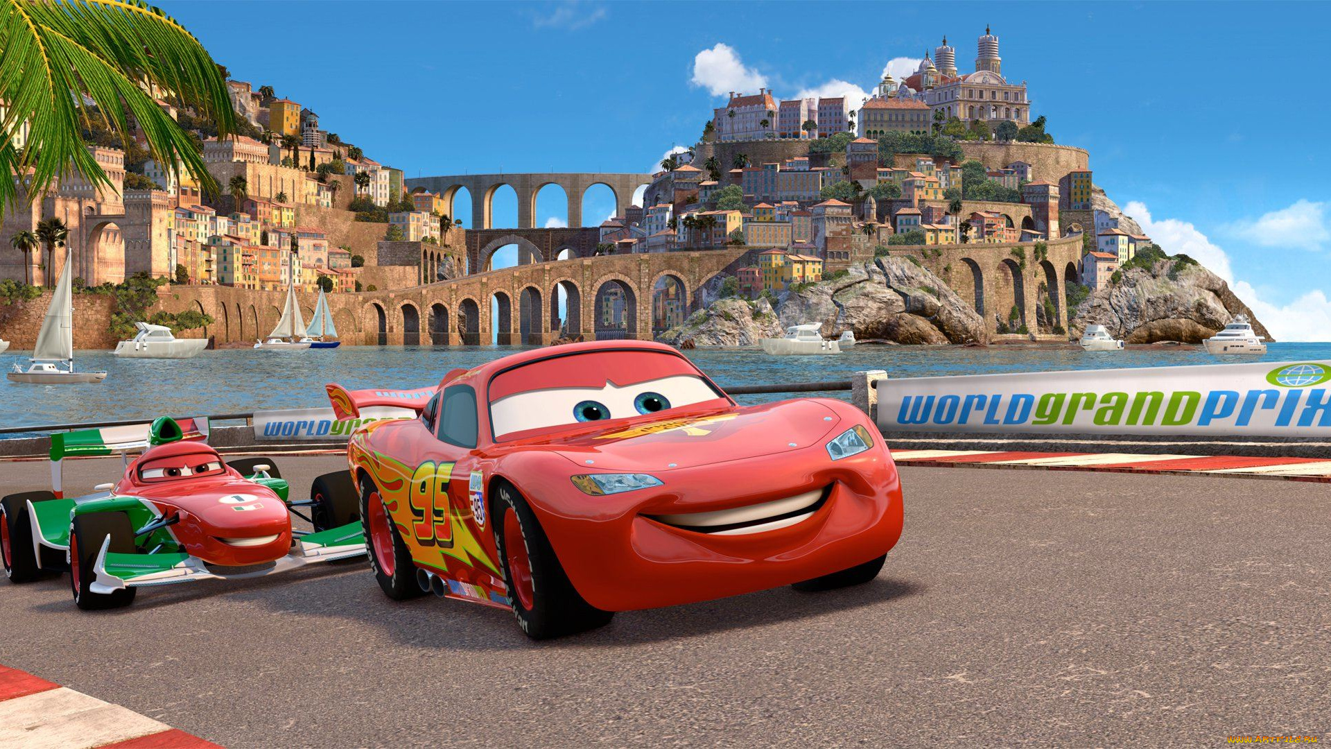 cars, мультфильмы, машинки, тачки, 2, pixar