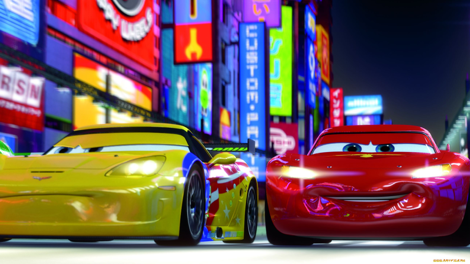 cars, мультфильмы, тачки, 2, машинки, pixar