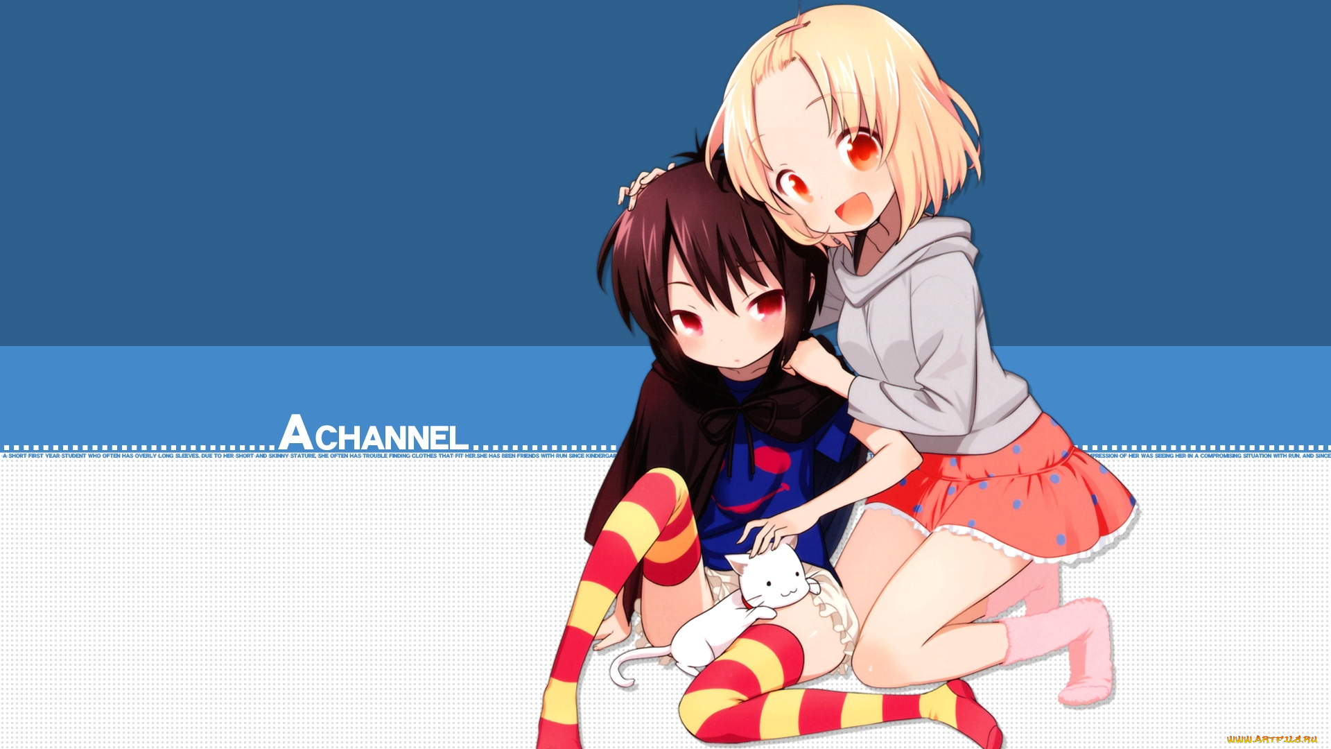 channel, аниме, a