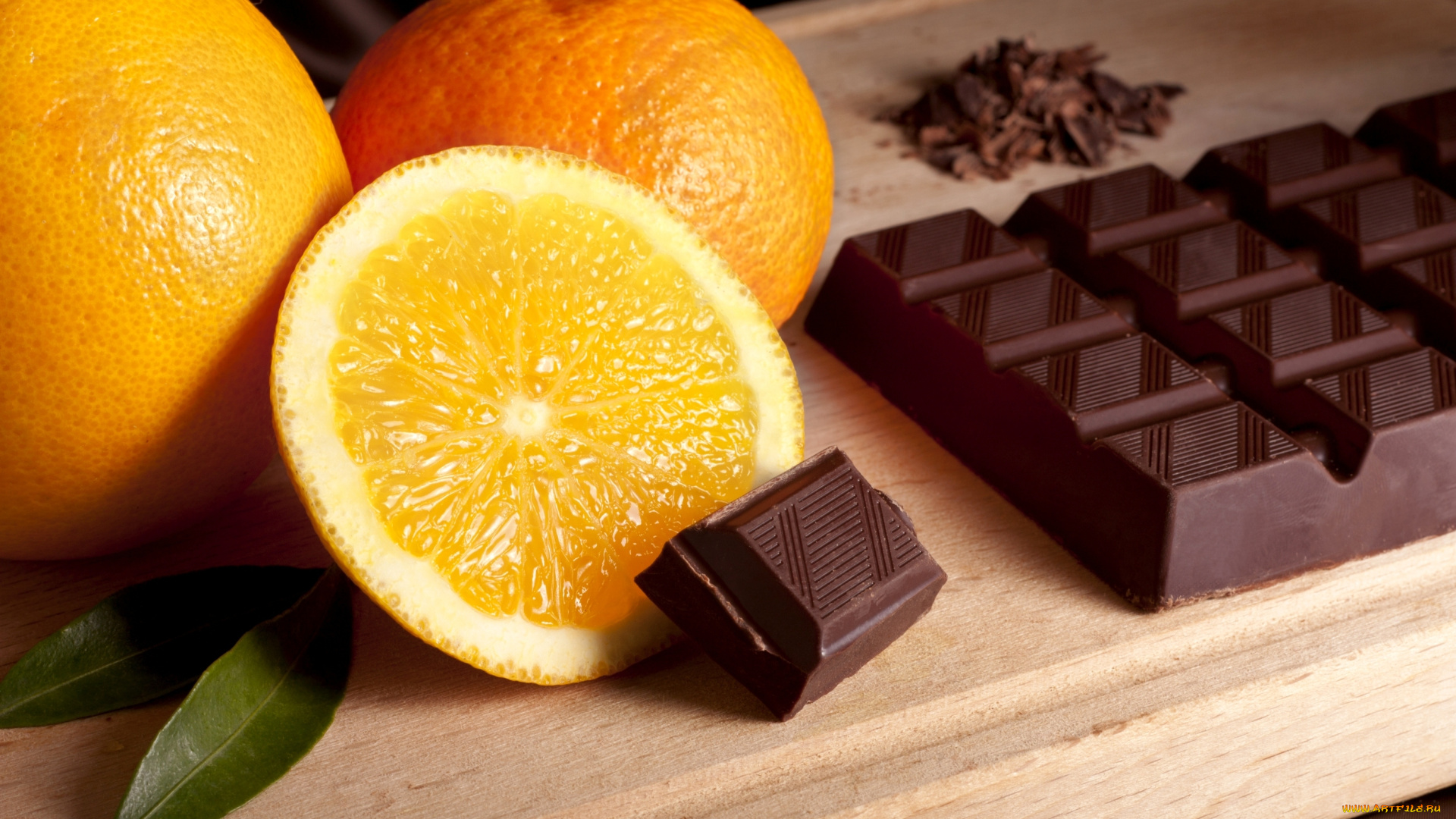 еда, натюрморт, шоколад, апельсин