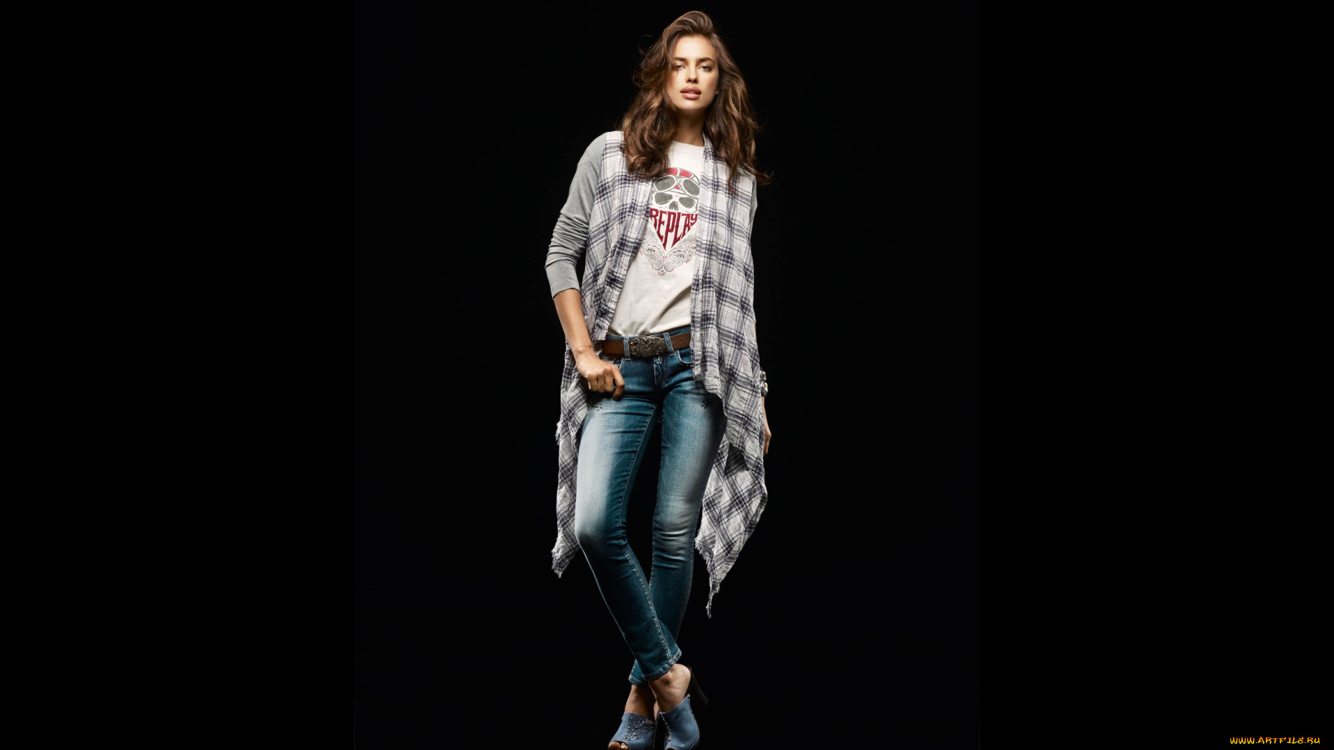 Irina, Sheik, hot, девушки, джинсы