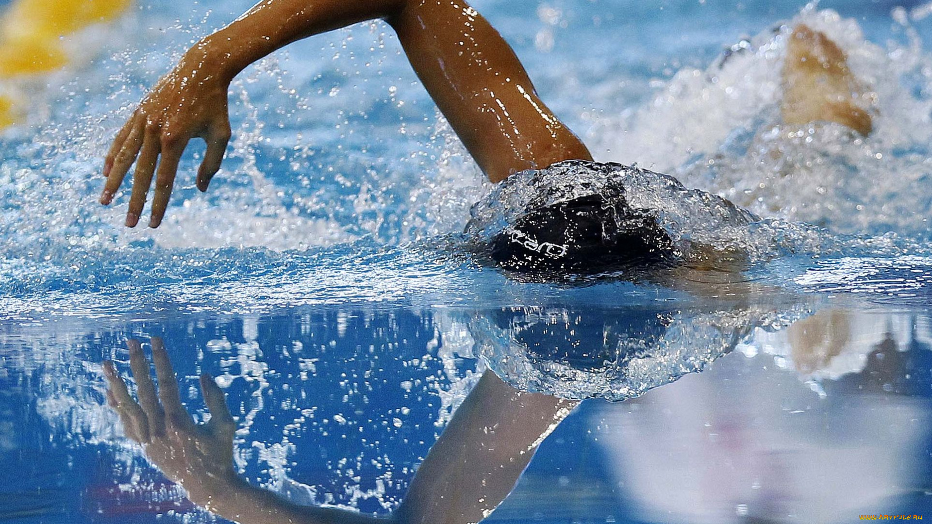 спорт, плавание, заплыв