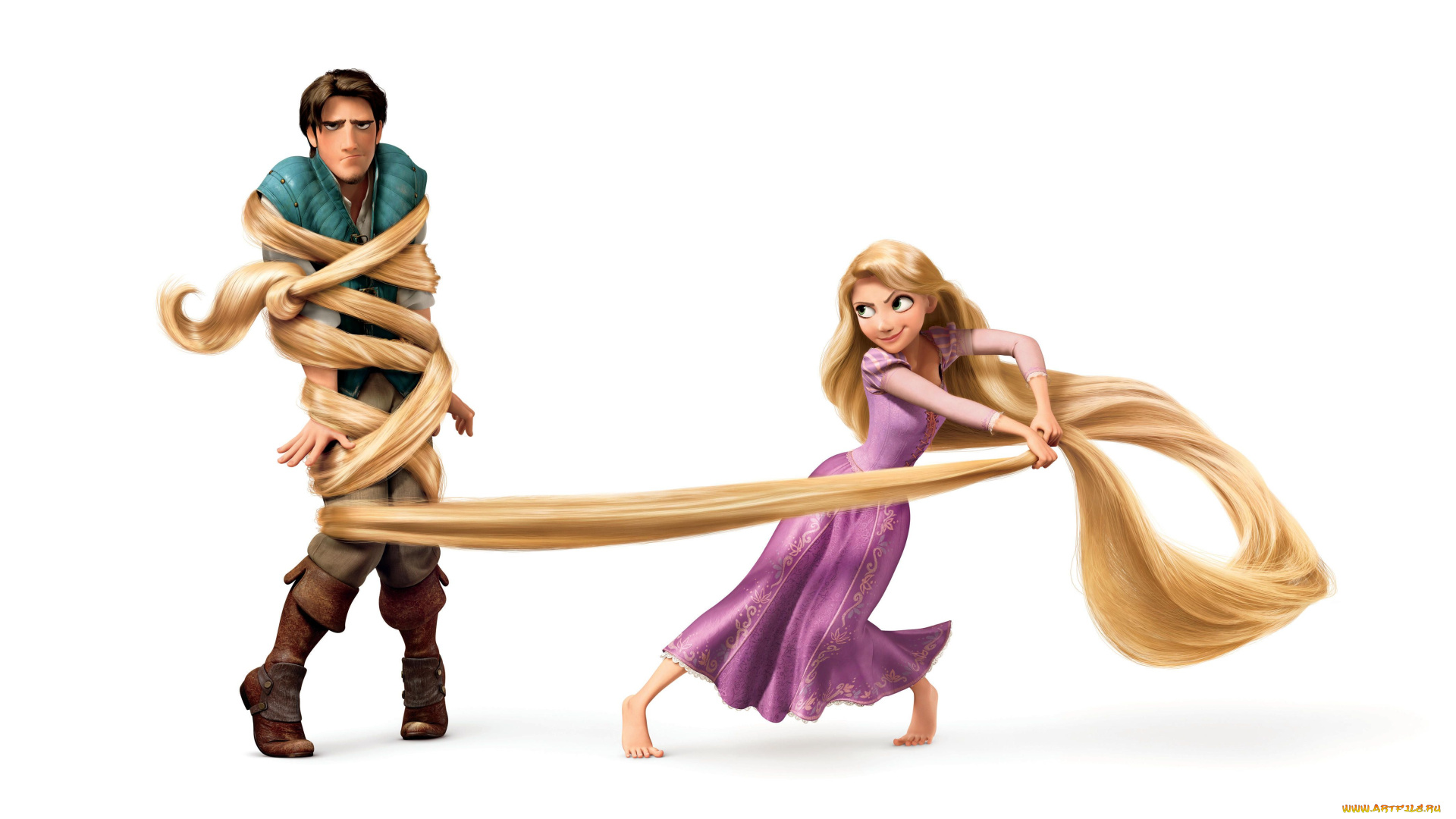 tangled, мультфильмы, рапунцель, запутанная, история