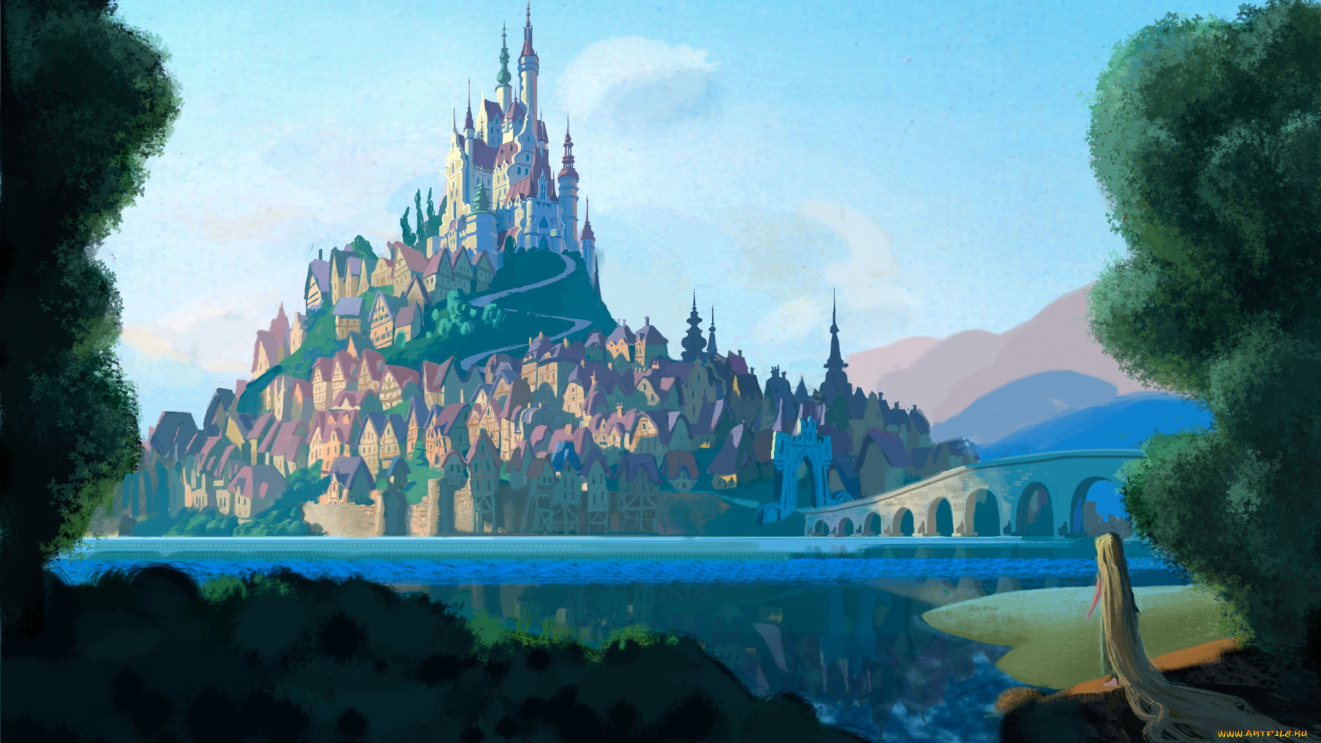 tangled, мультфильмы, запутанная, история, рапунцель