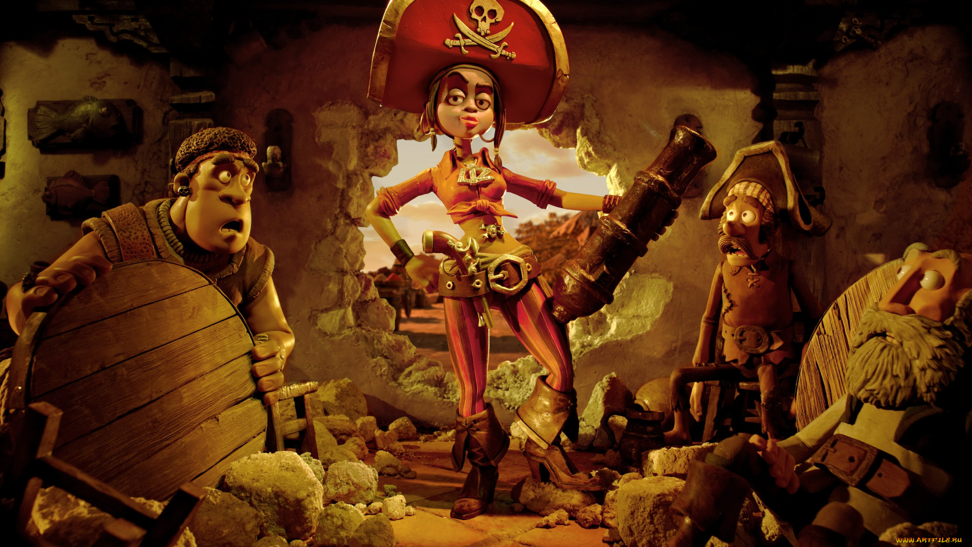 the, pirates, band, of, misfits, мультфильмы, банда, неудачников, пираты