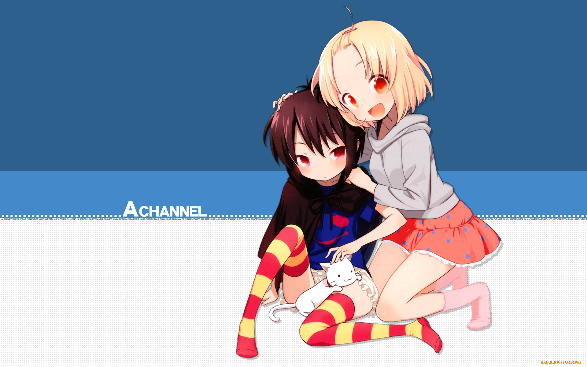 channel, аниме, a