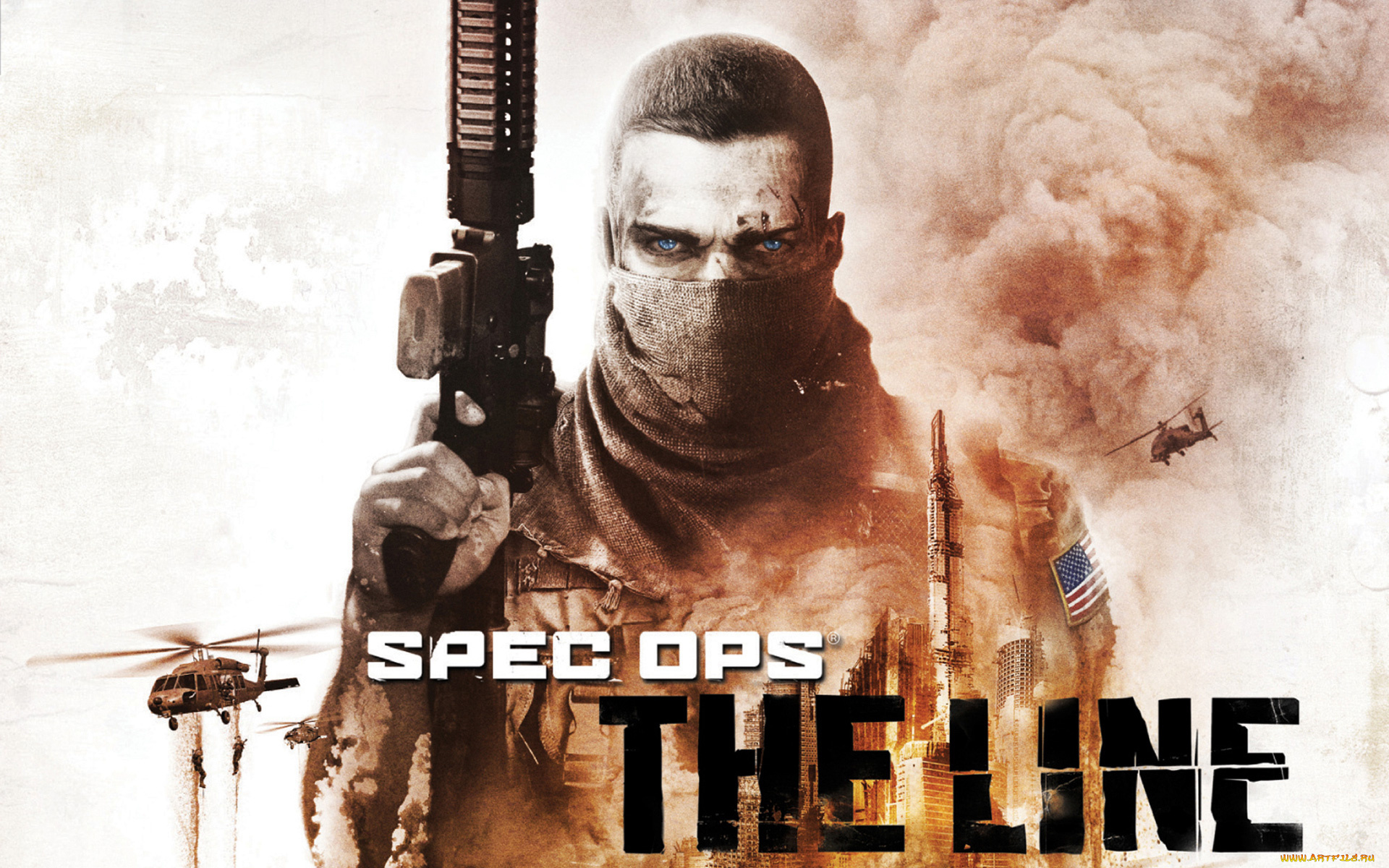 spec, ops, the, line, видео, игры, вертолёты, солдат