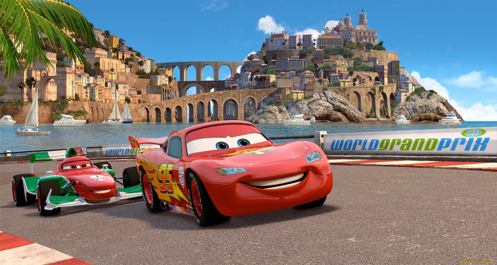 cars, мультфильмы, машинки, тачки, 2, pixar