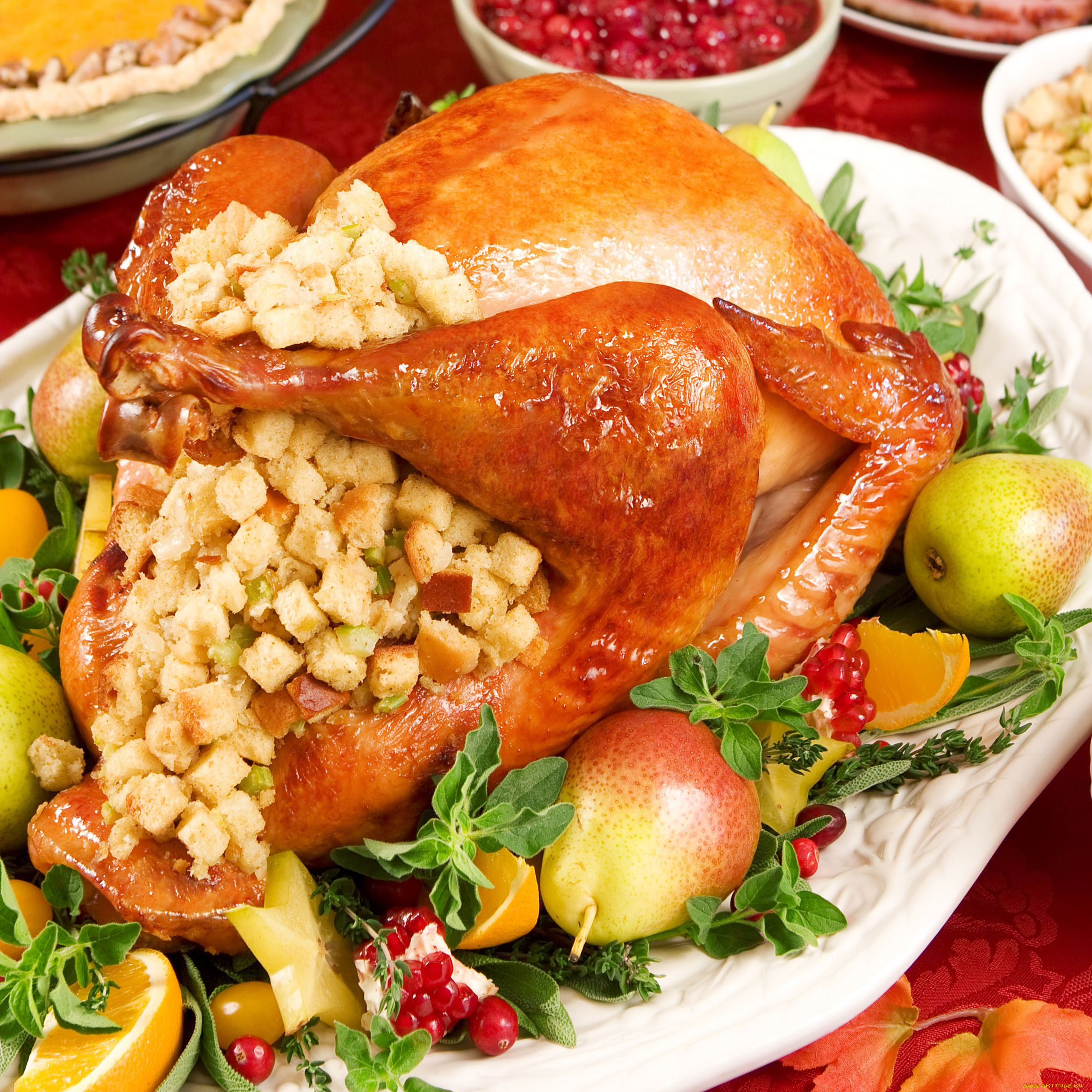 еда, вторые, блюда, сухарики, жареная, курица, груши, гарнир