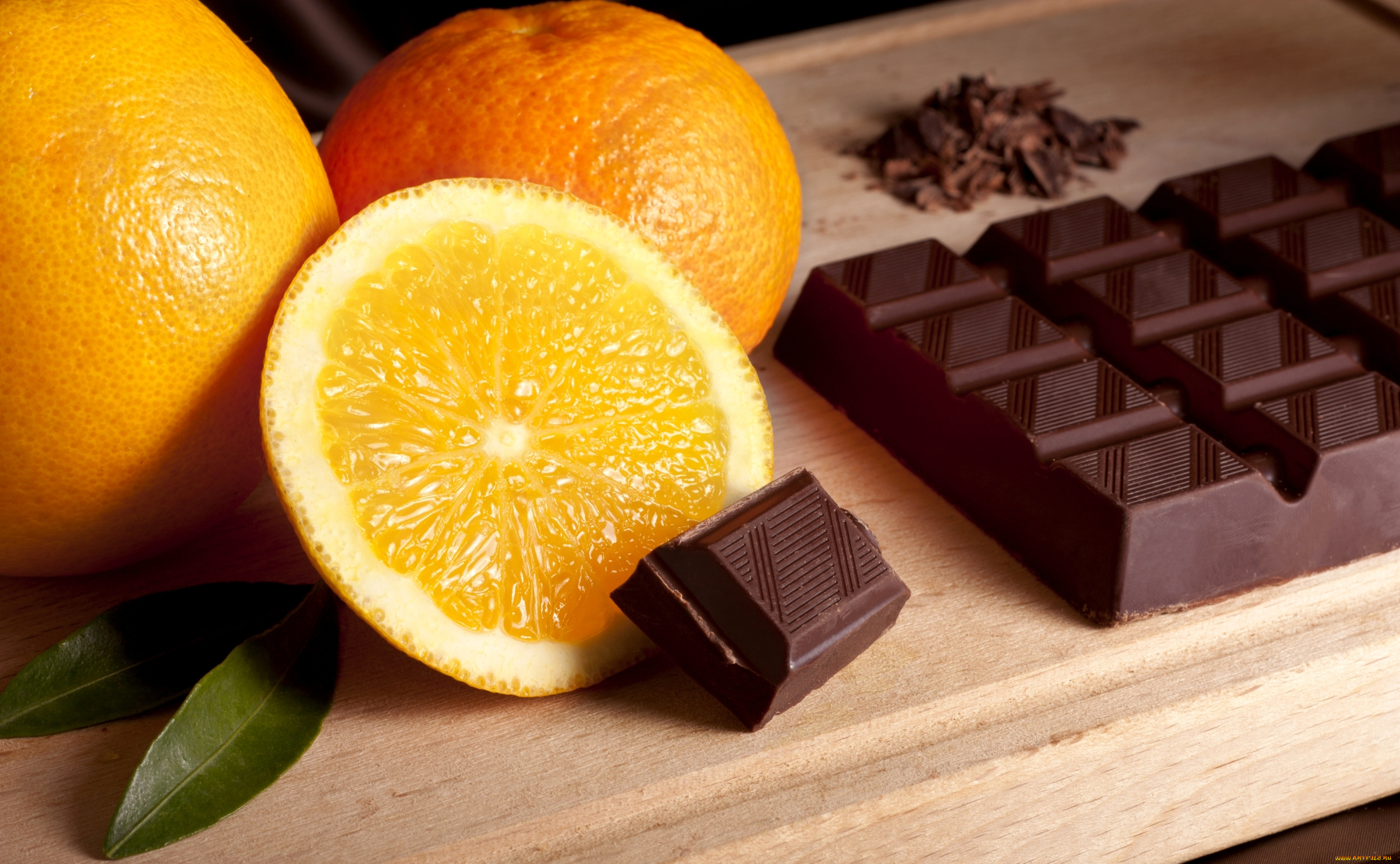 еда, натюрморт, шоколад, апельсин