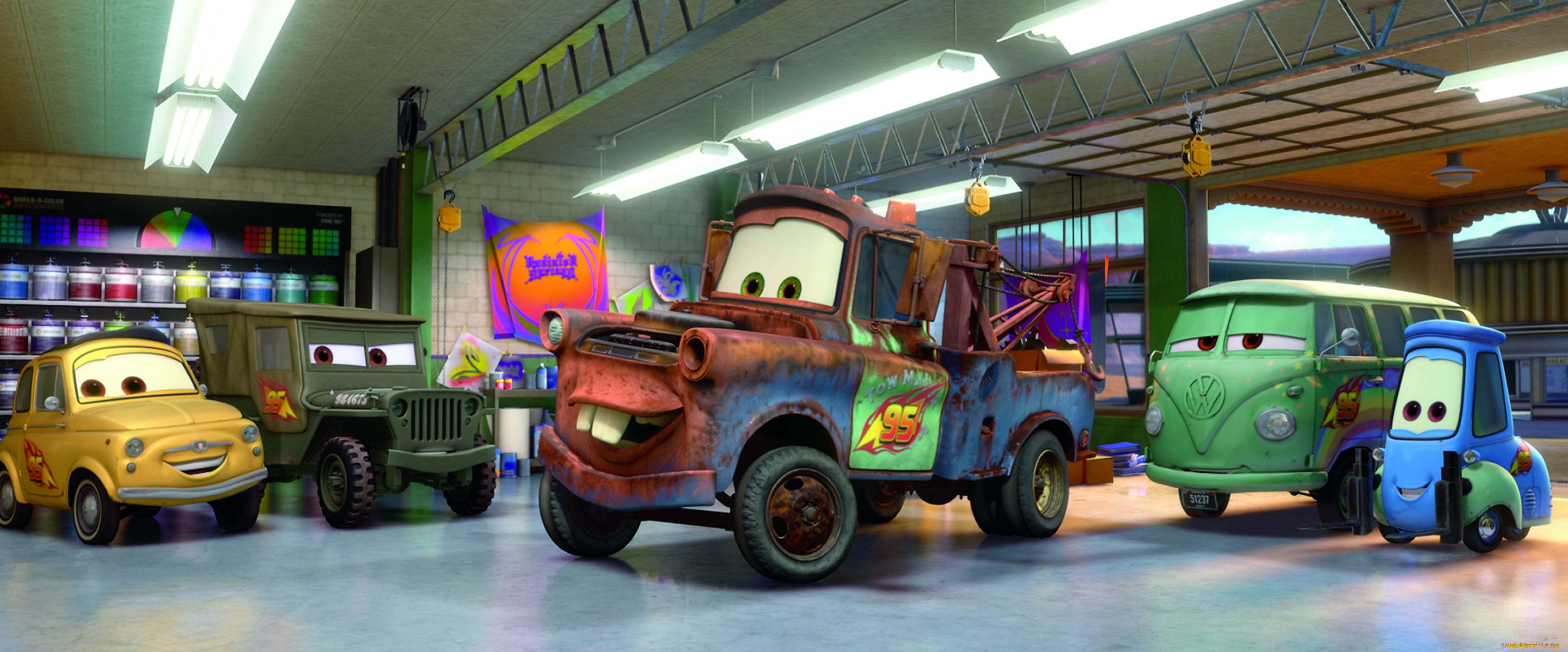 cars, мультфильмы, машинки, pixar, тачки, 2