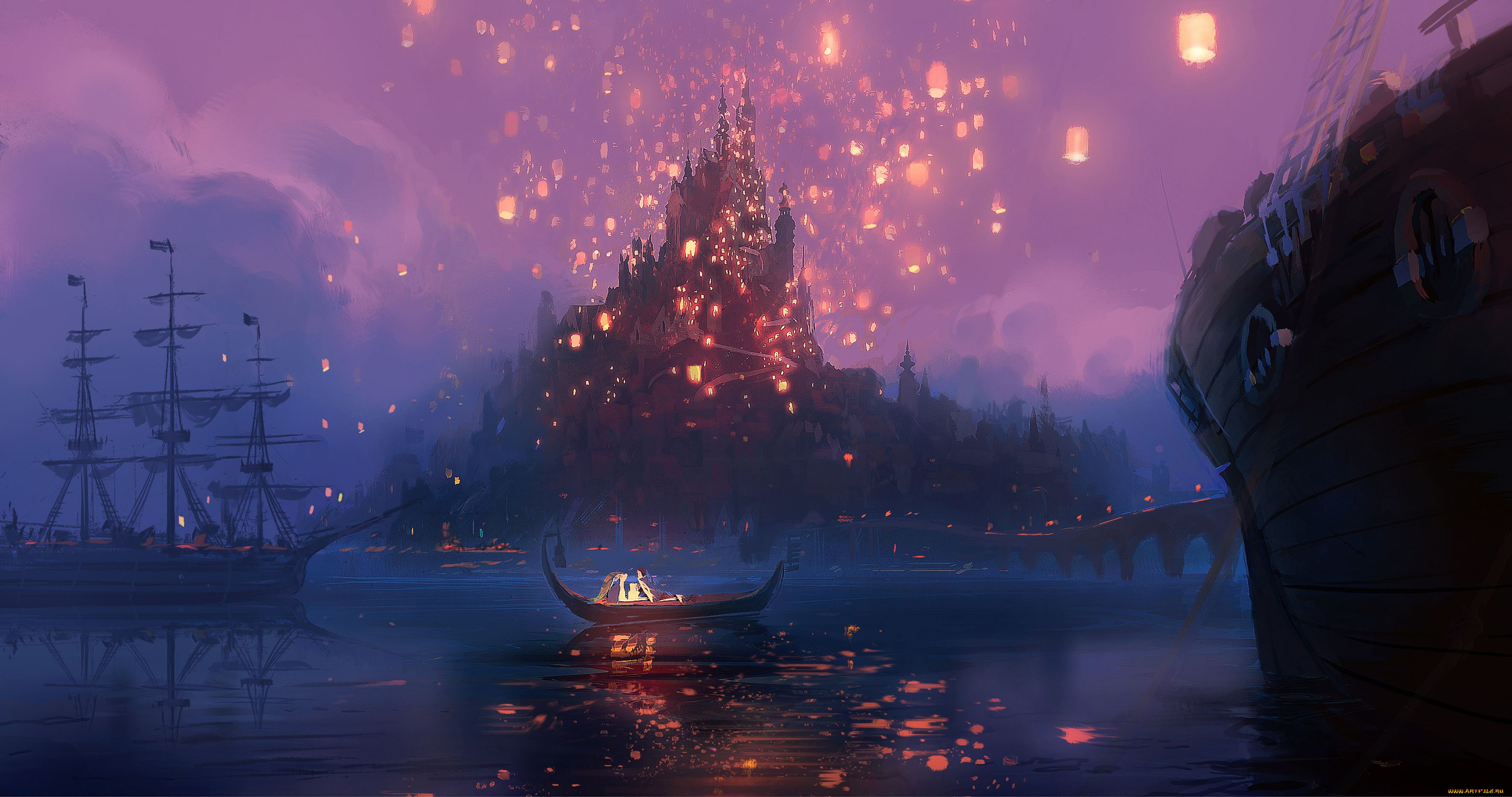 tangled, мультфильмы, рапунцель, запутанная, история