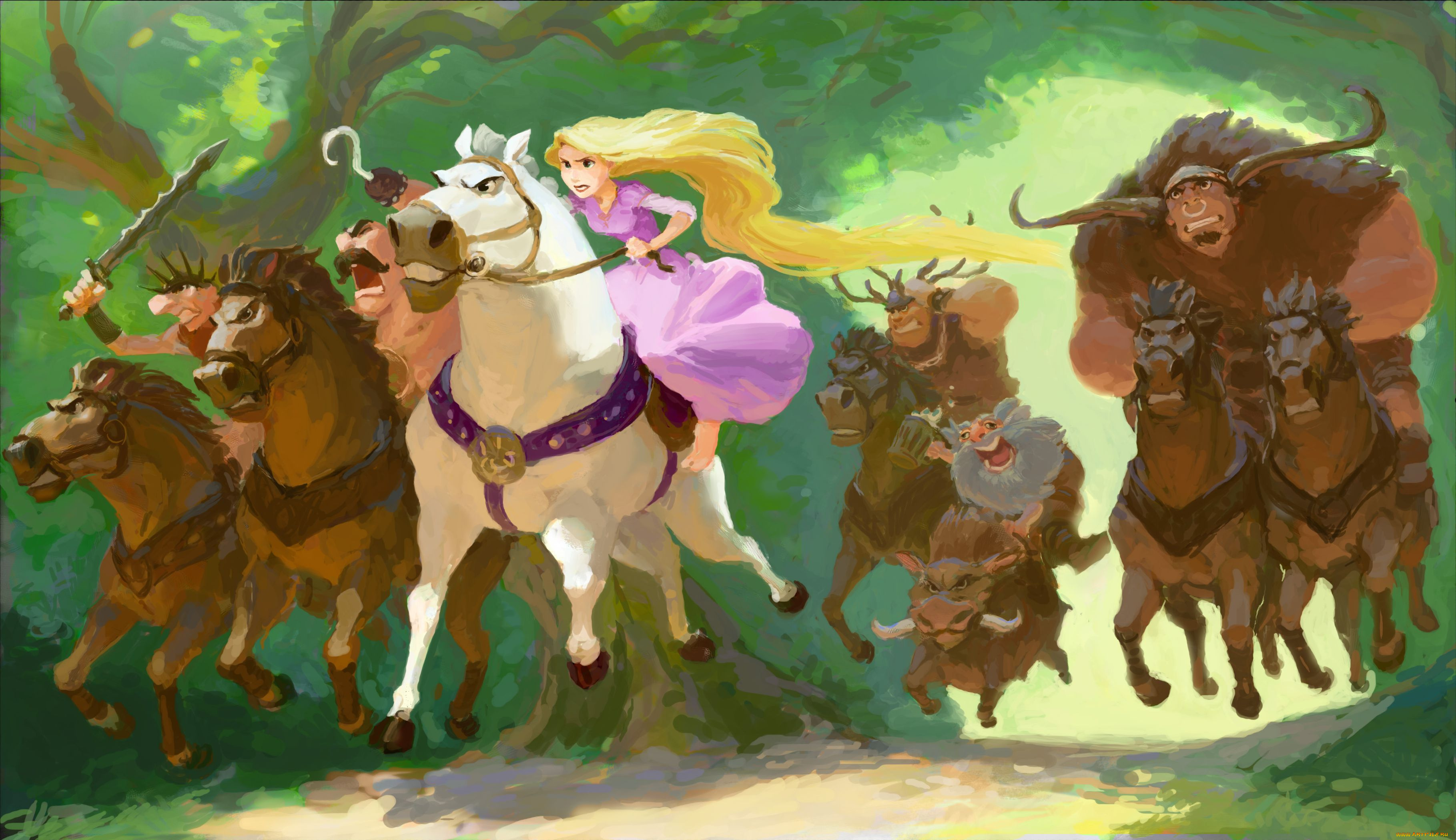 tangled, мультфильмы, запутанная, история, рапунцель