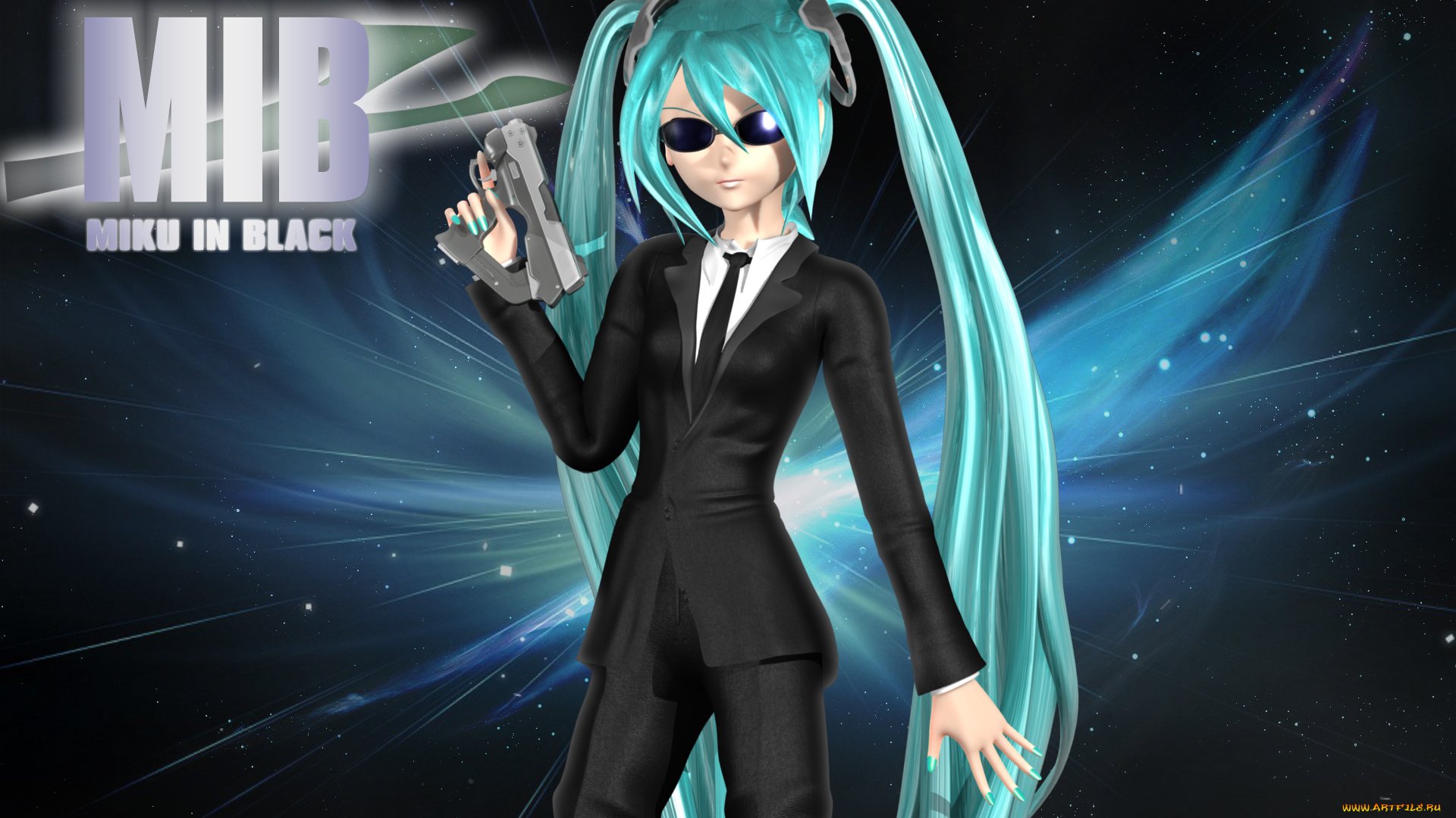 3д, графика, anime, аниме, девушка, вокалоид