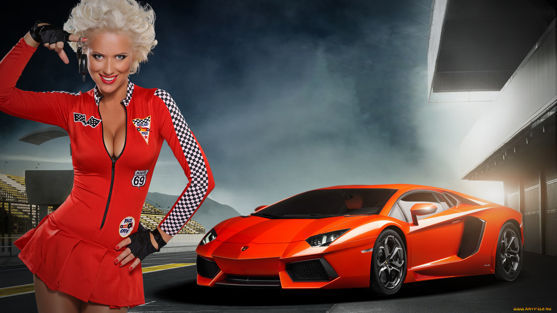 автомобили, авто, девушками, lamborghini, ирина, ольховская