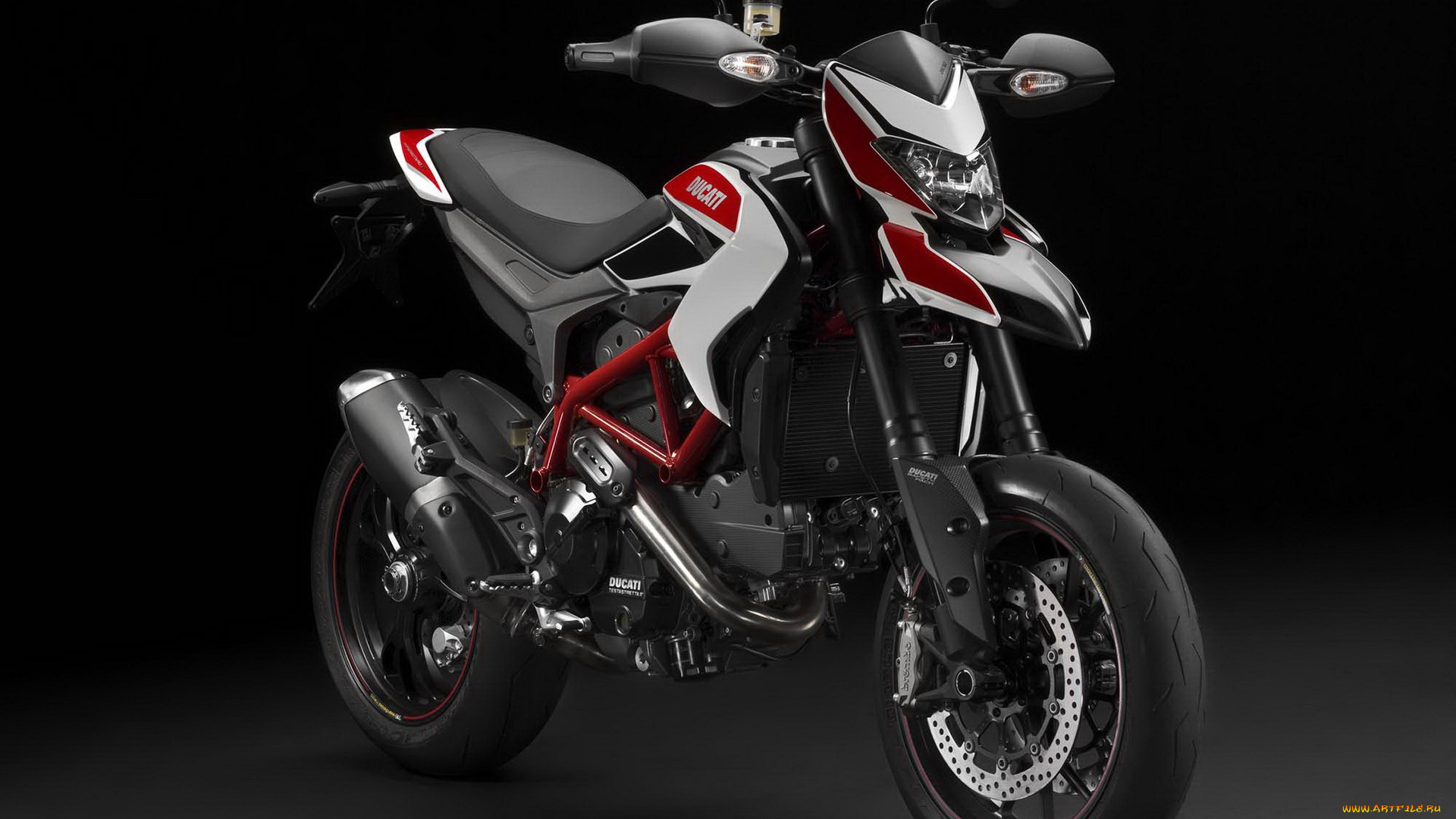 мотоциклы, ducati, hypermotard