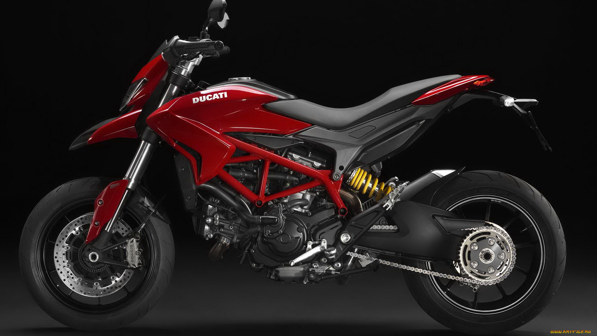 мотоциклы, ducati, hypermotard