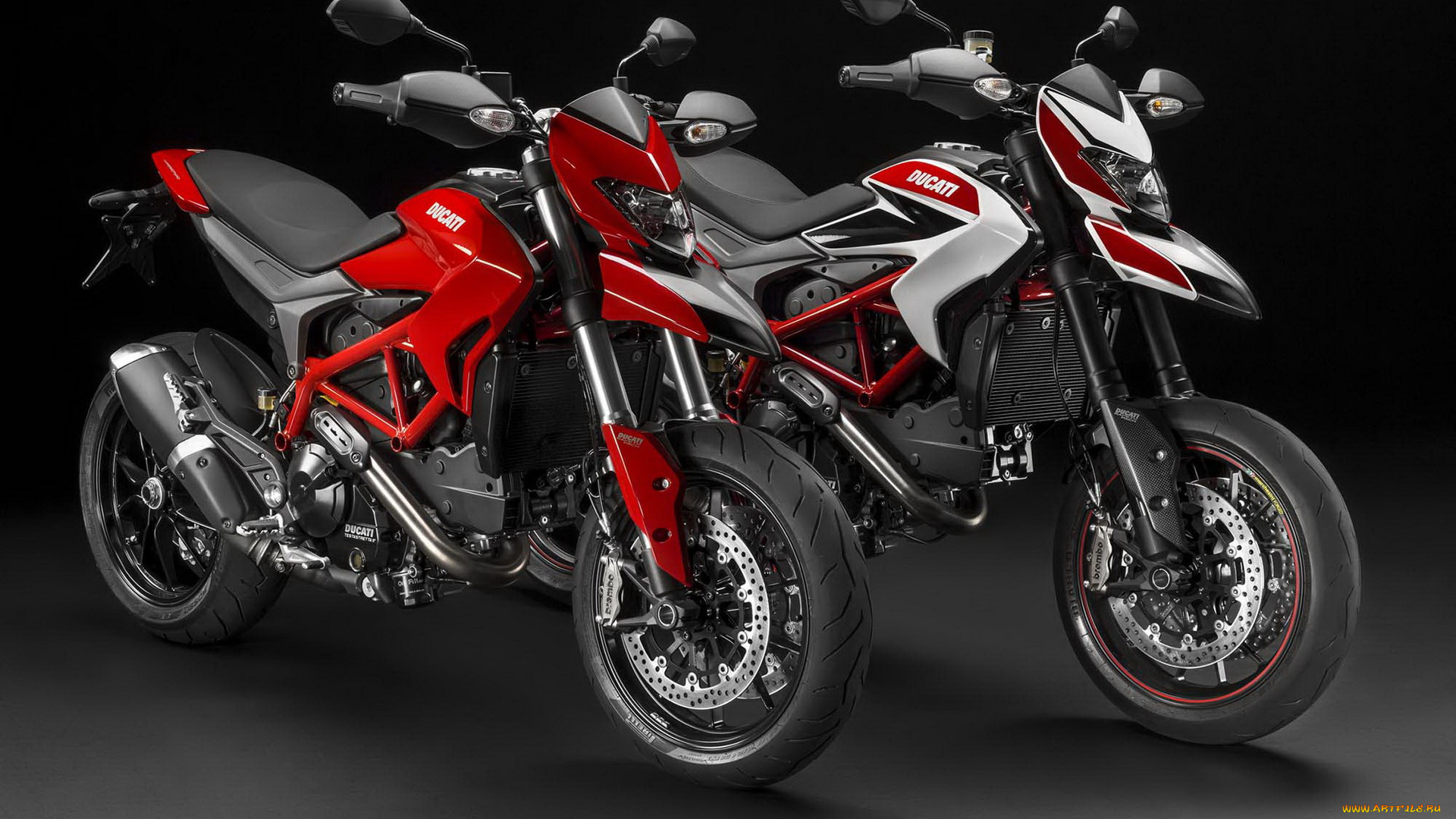 мотоциклы, ducati, hypermotard