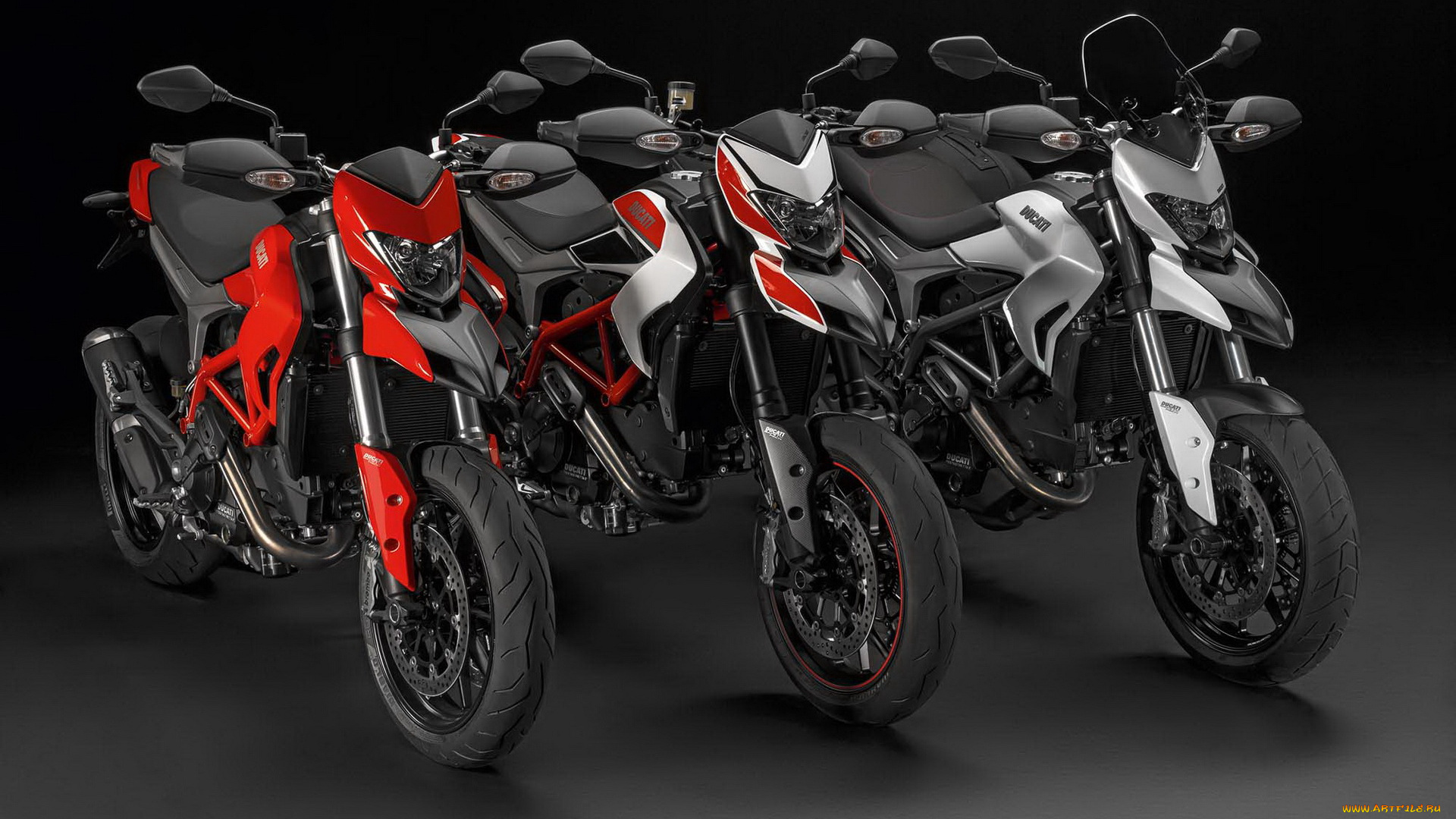 мотоциклы, ducati, hypermotard