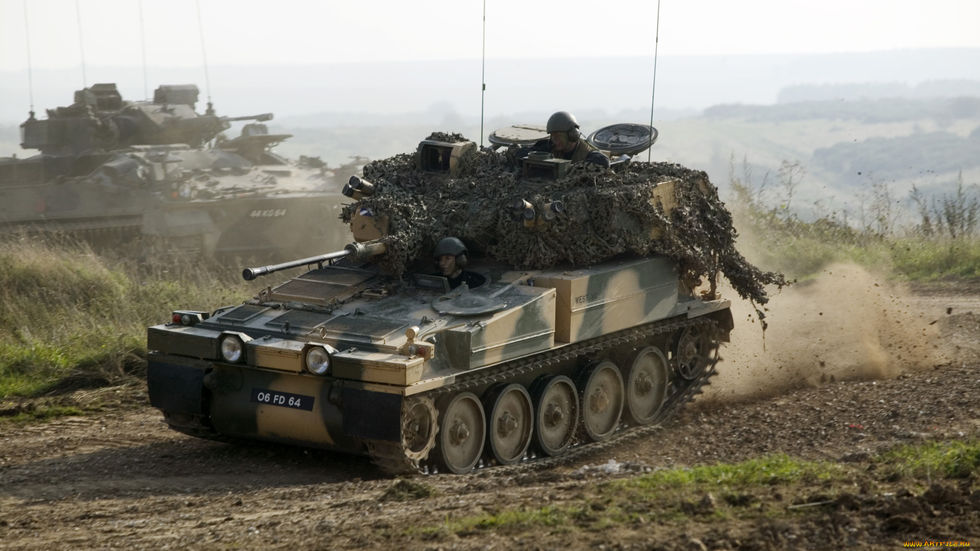 техника, военная, полигон, грязь, танкетка