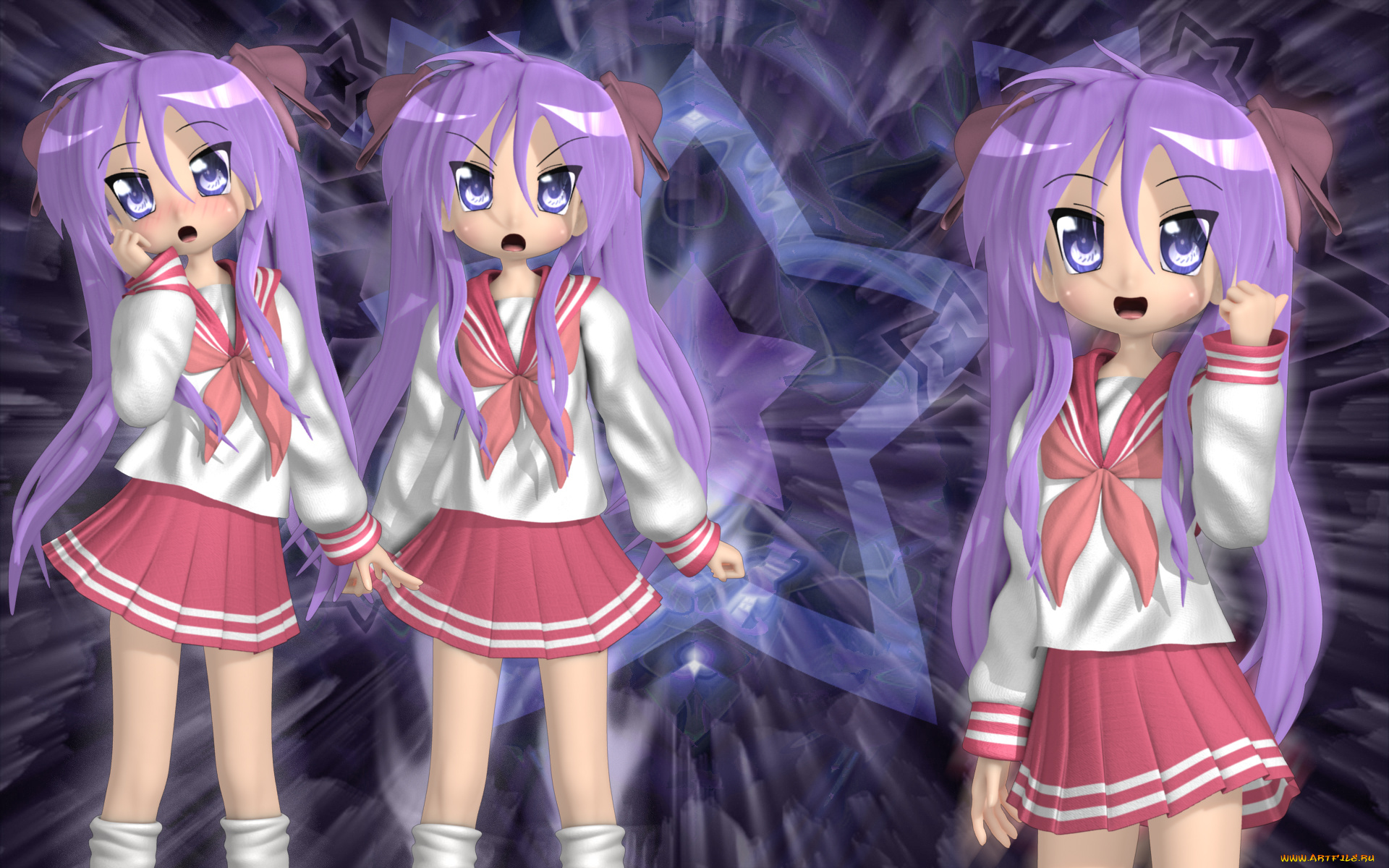 3д, графика, anime, аниме, девушки