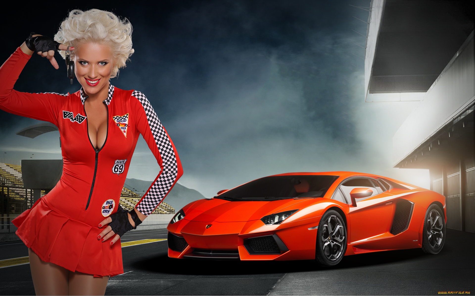 автомобили, авто, девушками, lamborghini, ирина, ольховская