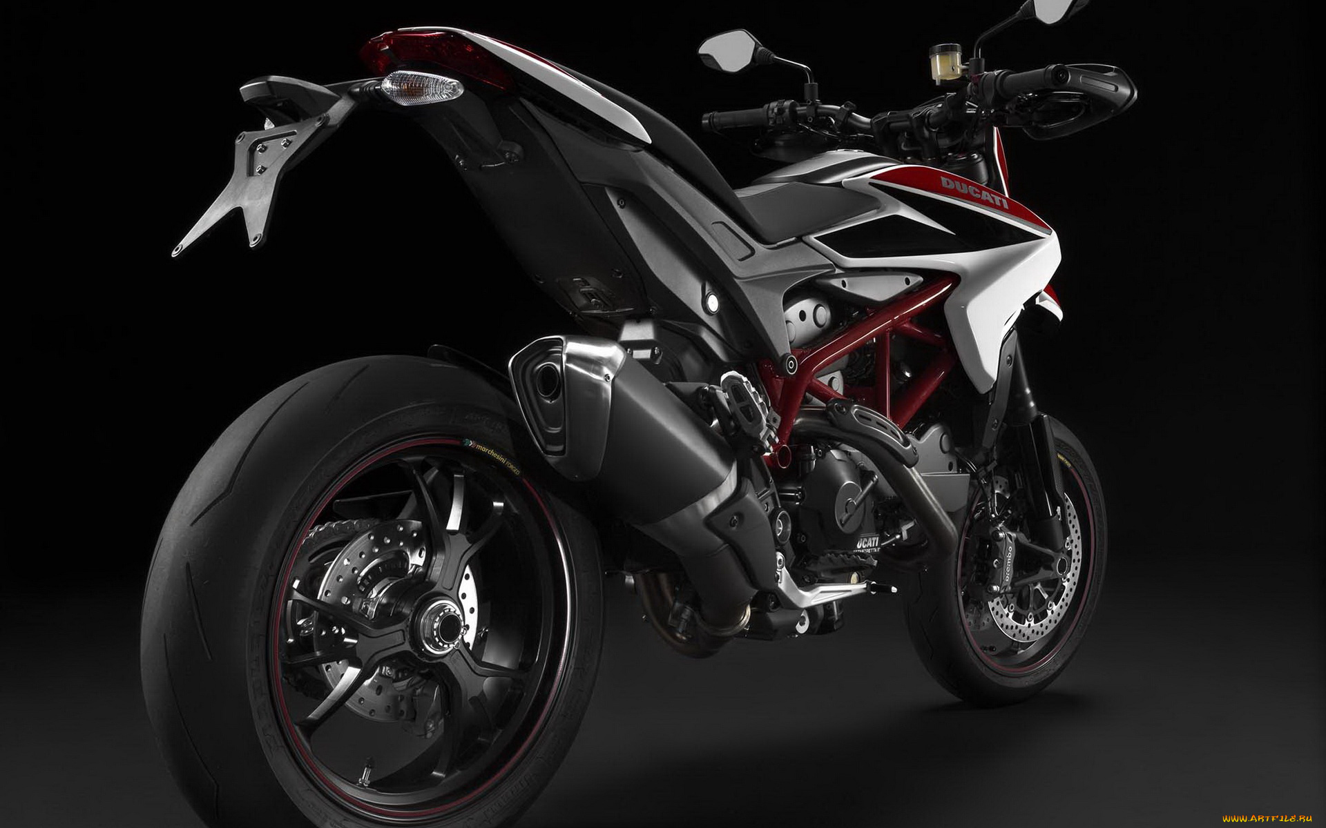 мотоциклы, ducati, hypermotard