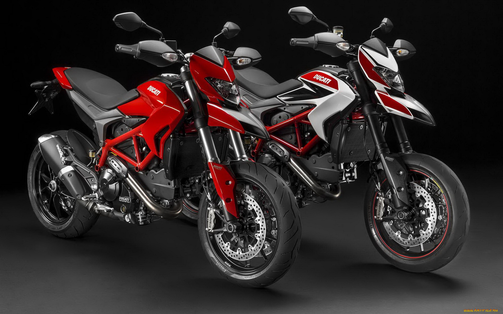 мотоциклы, ducati, hypermotard
