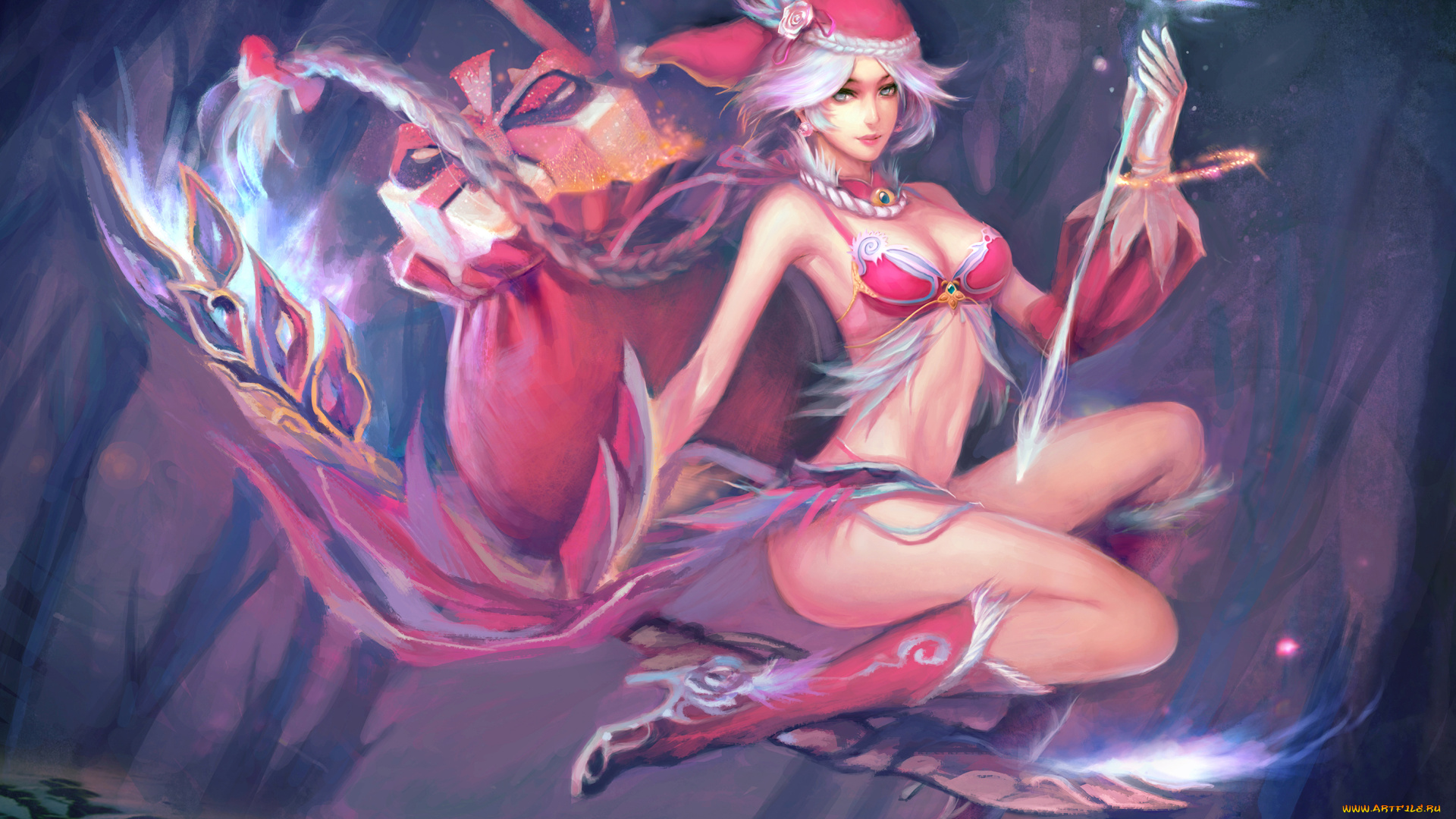 фэнтези, маги, , волшебники, полет, подарки, стрела, волшебница, девушка