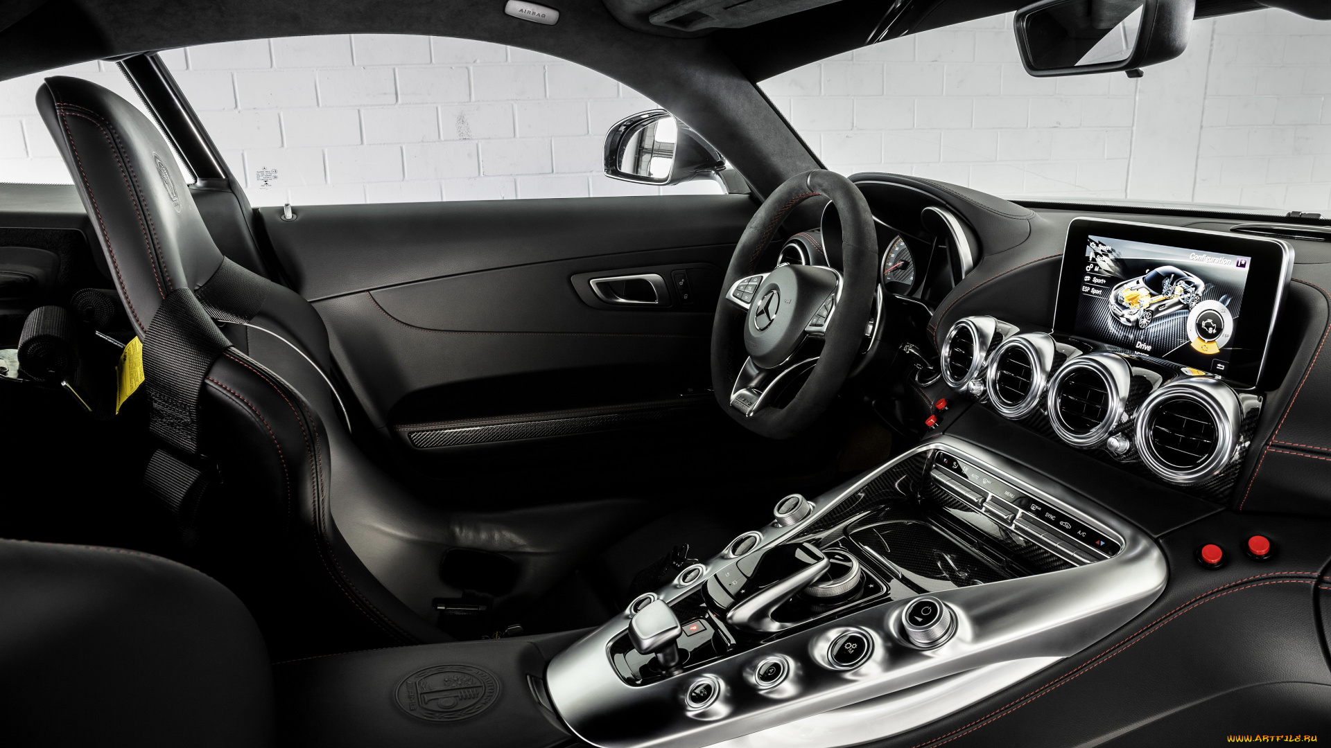 автомобили, интерьеры, mercedes