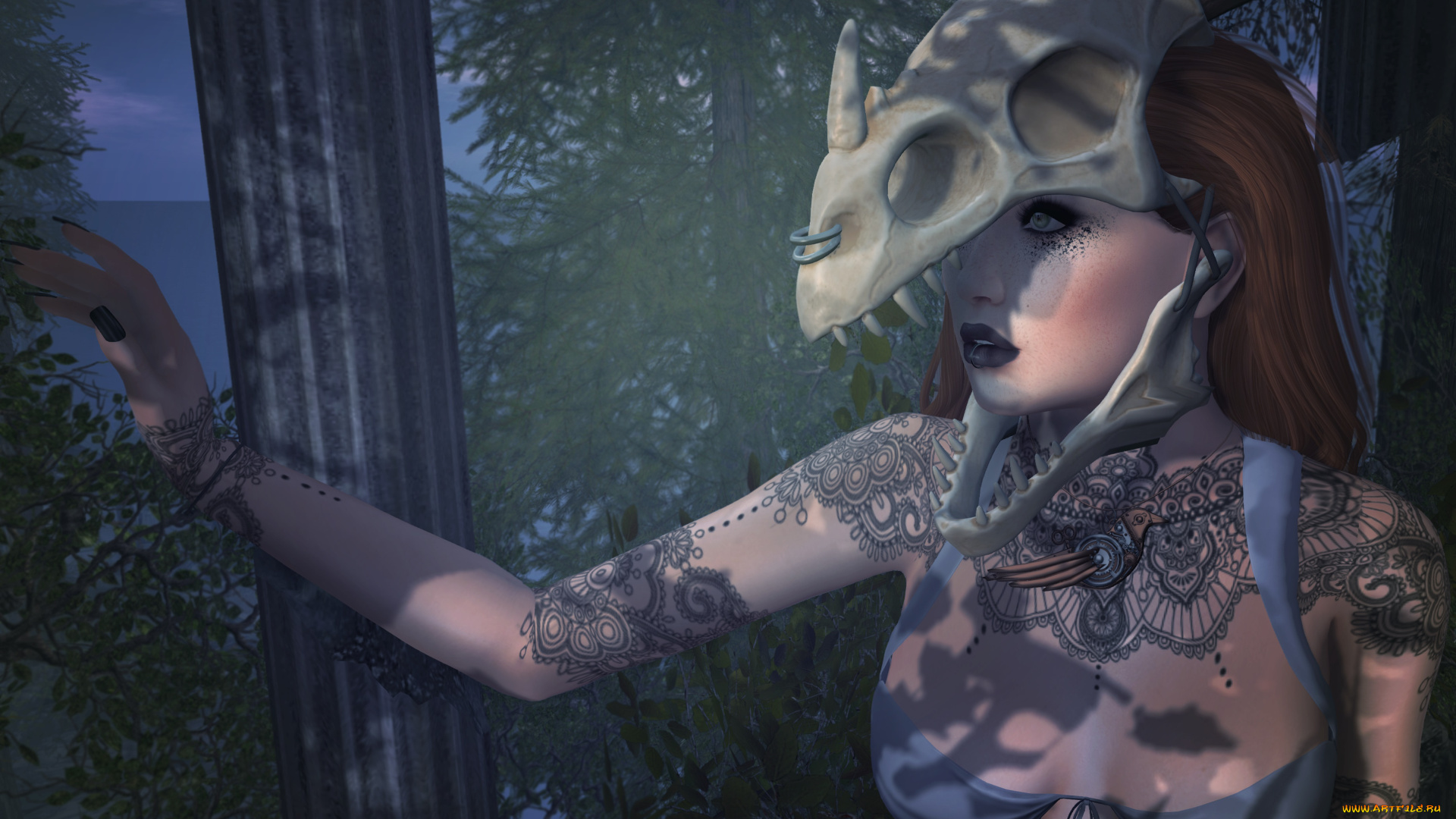 3д, графика, люди, , people, фон, взгляд, девушка