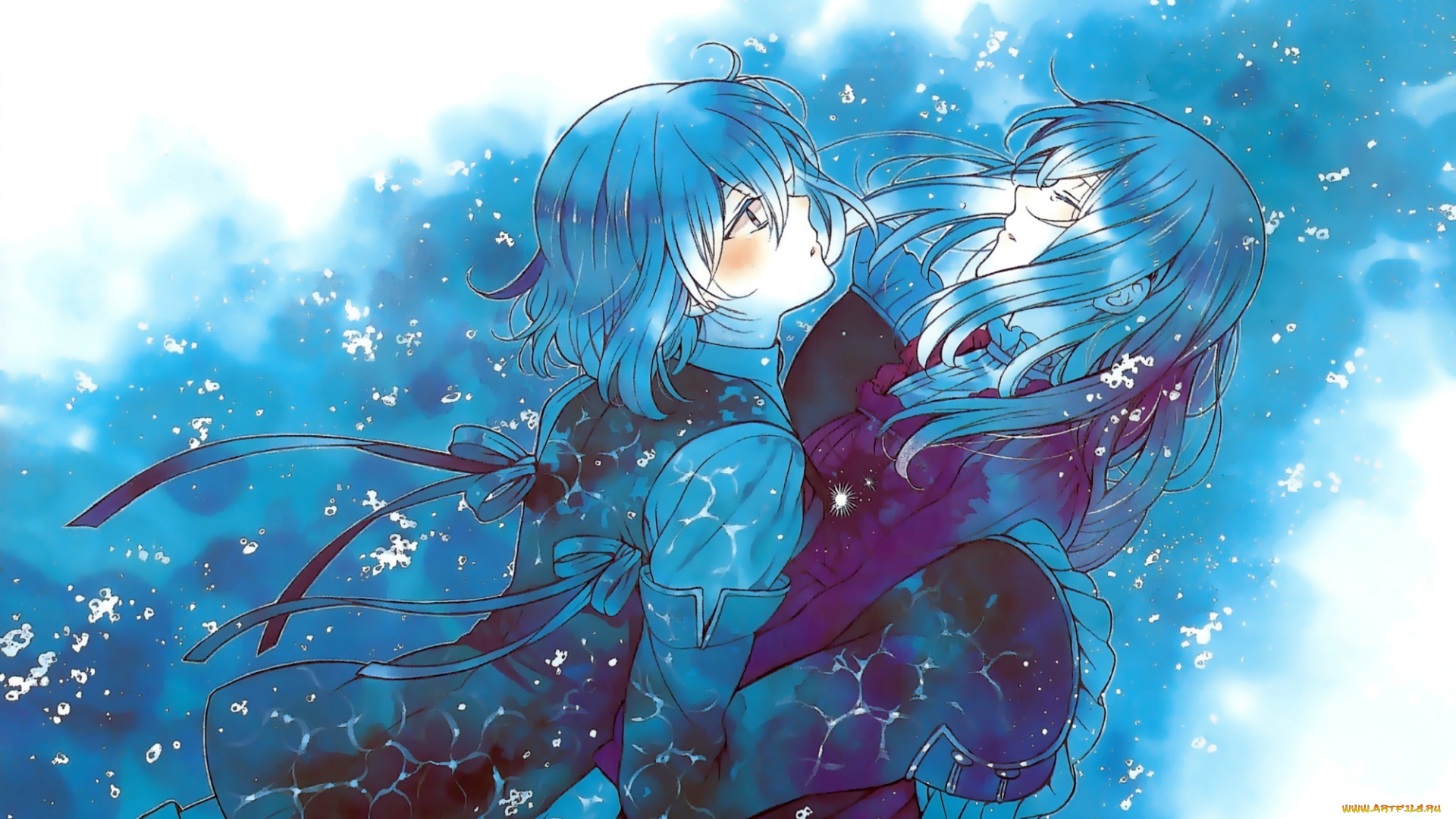 аниме, pandora, hearts, пара