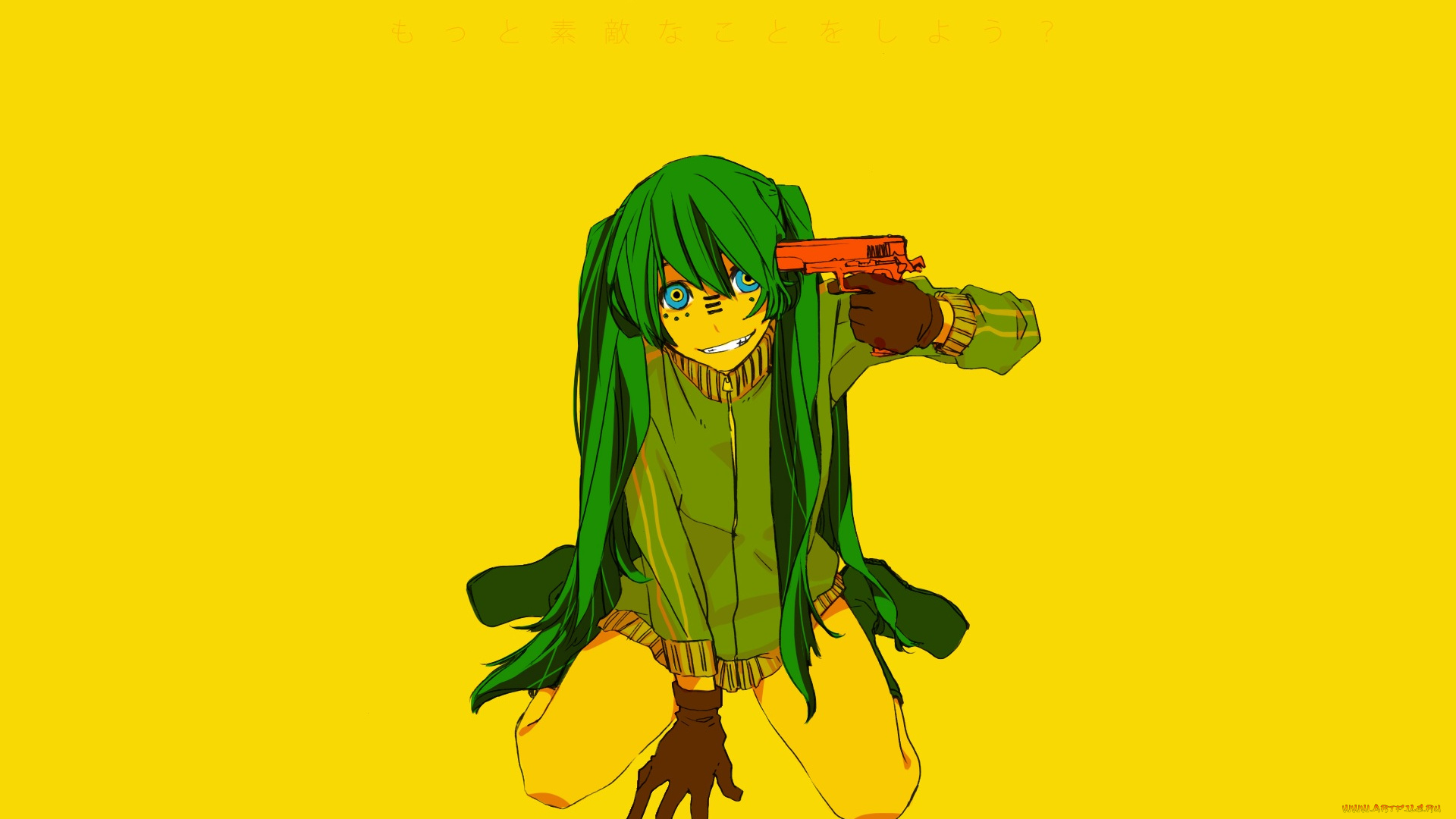 аниме, vocaloid, hatsune, miku