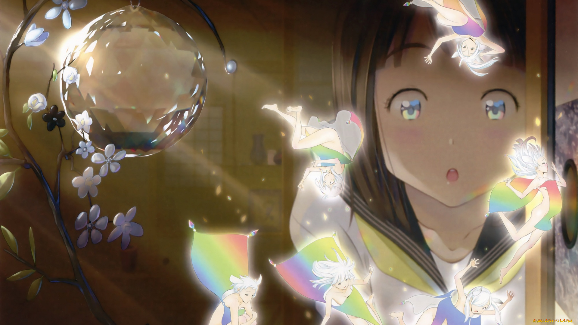 аниме, животные, , существа, феи