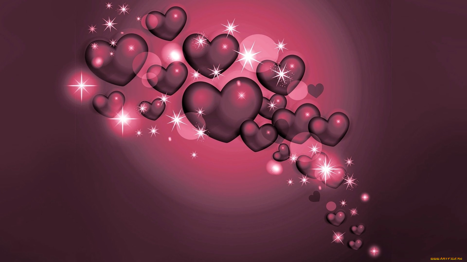 векторная, графика, сердечки, , hearts, сердечки