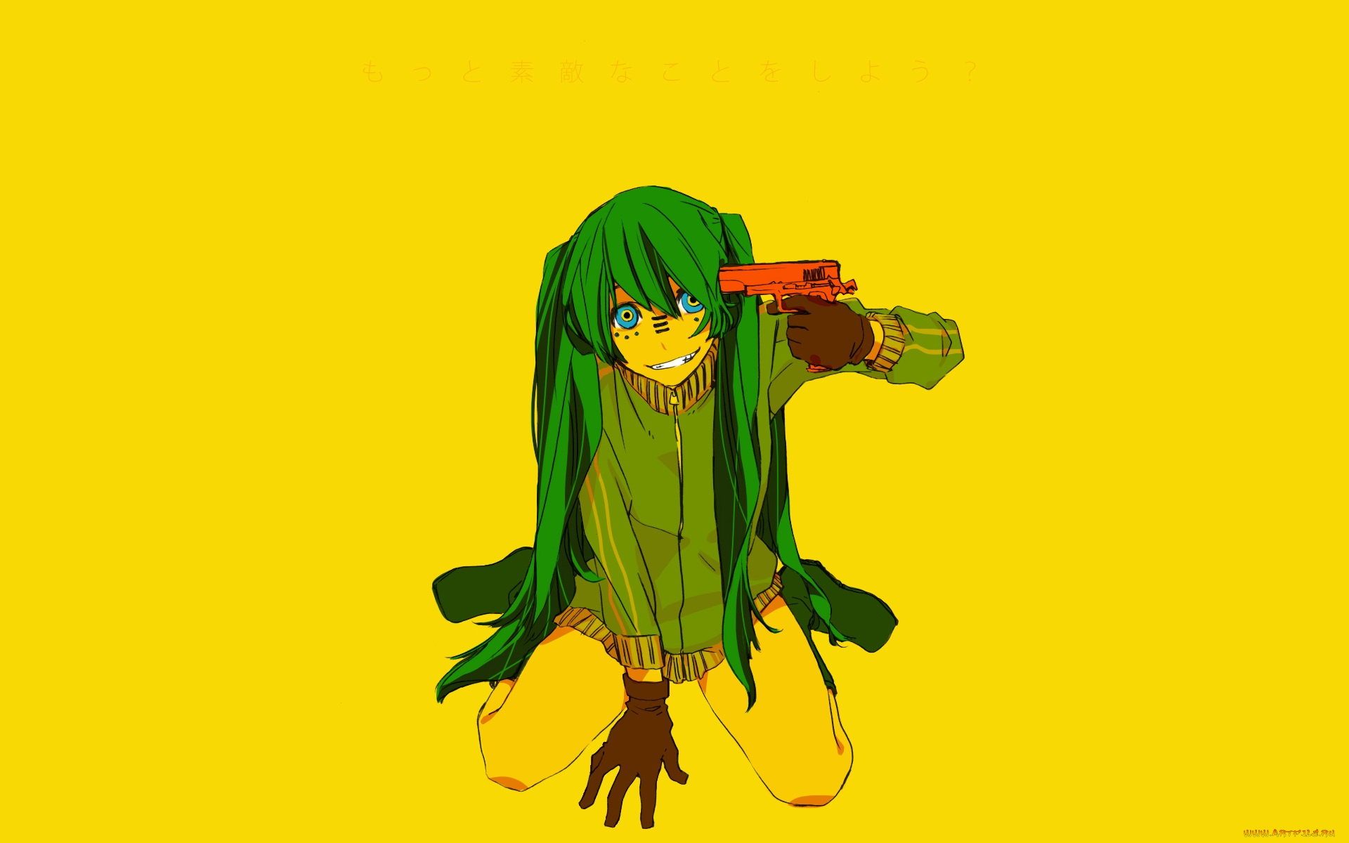 аниме, vocaloid, hatsune, miku