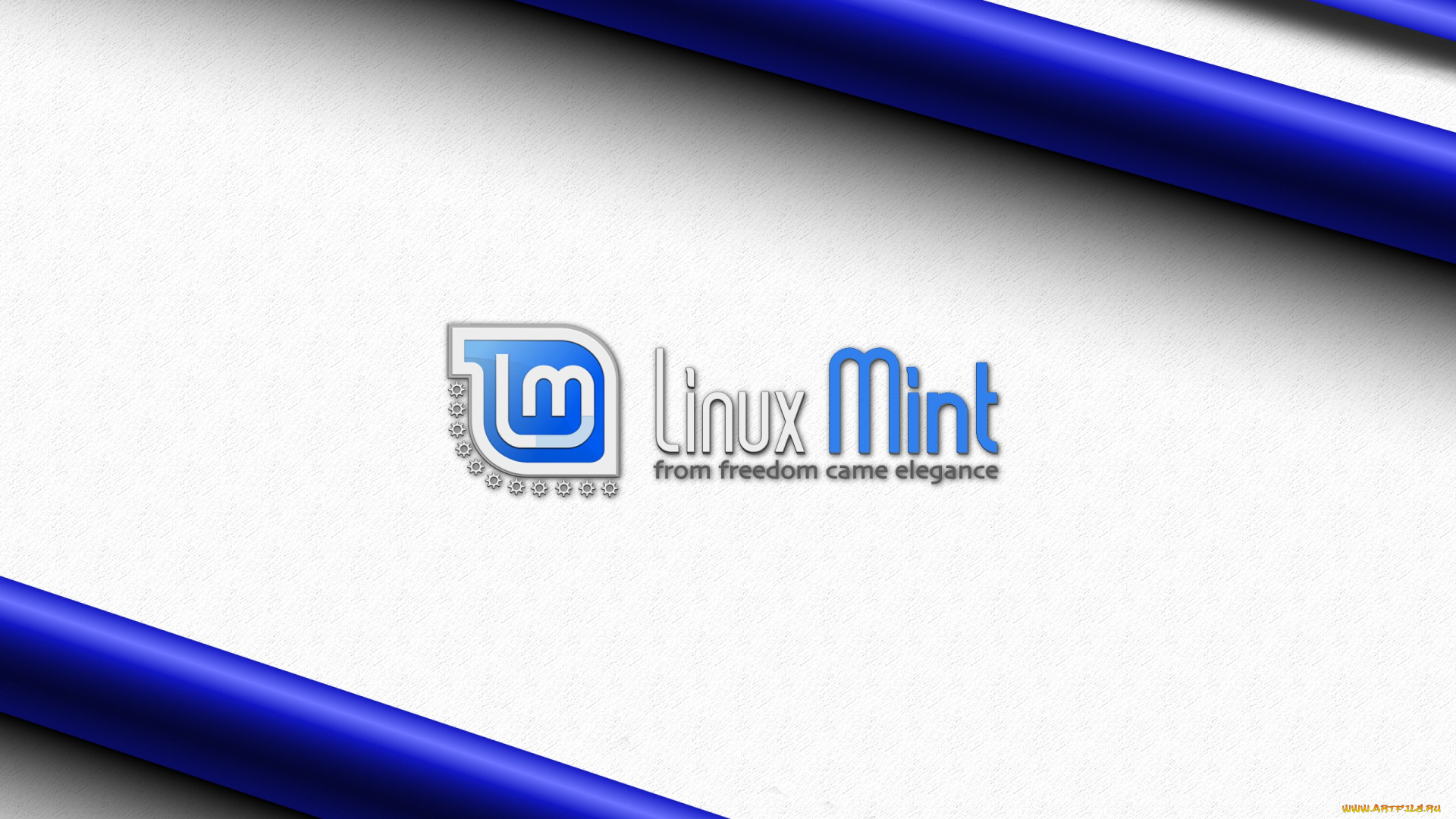 компьютеры, linux, фон, логотип