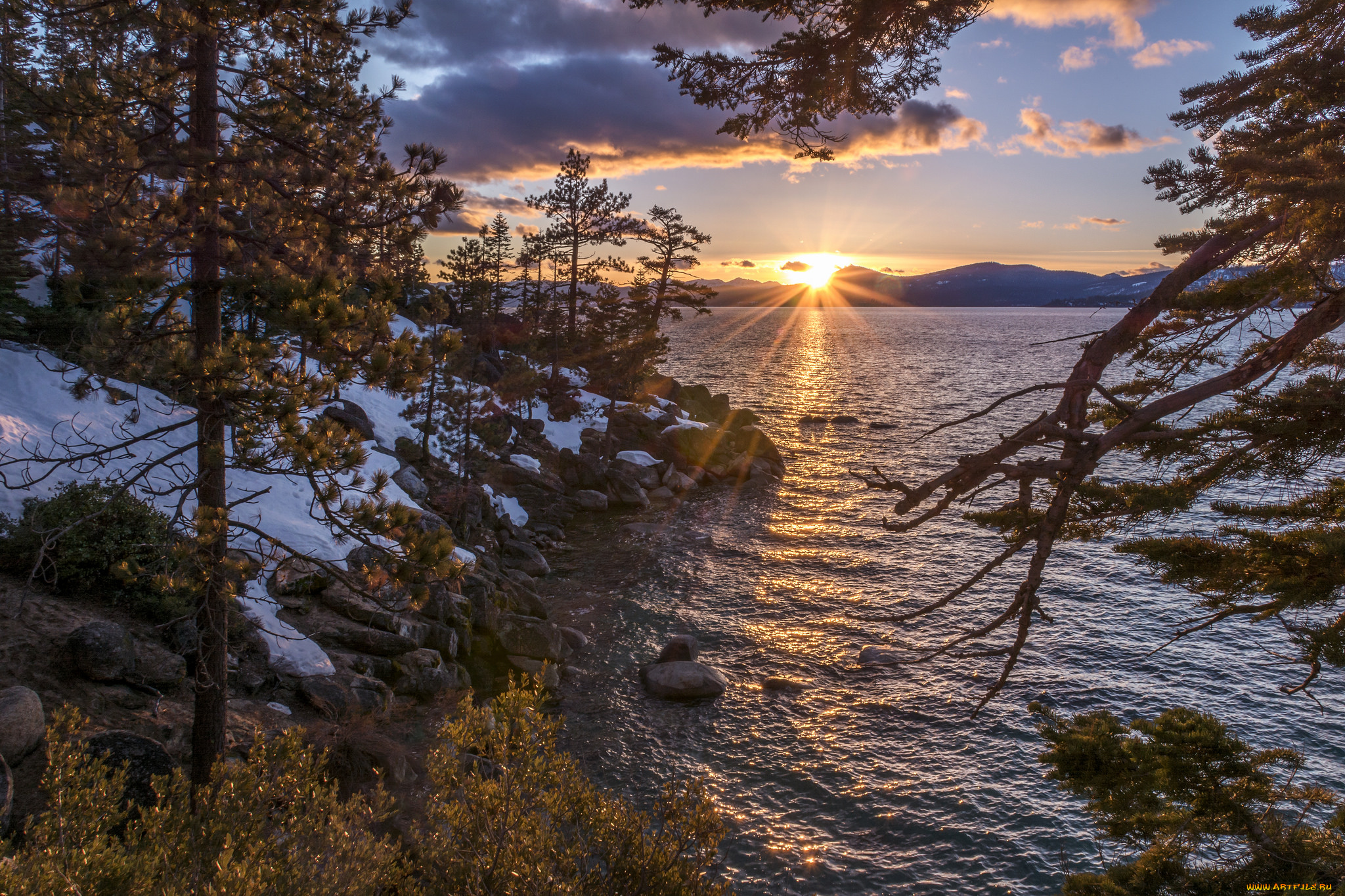 природа, реки, озера, простор