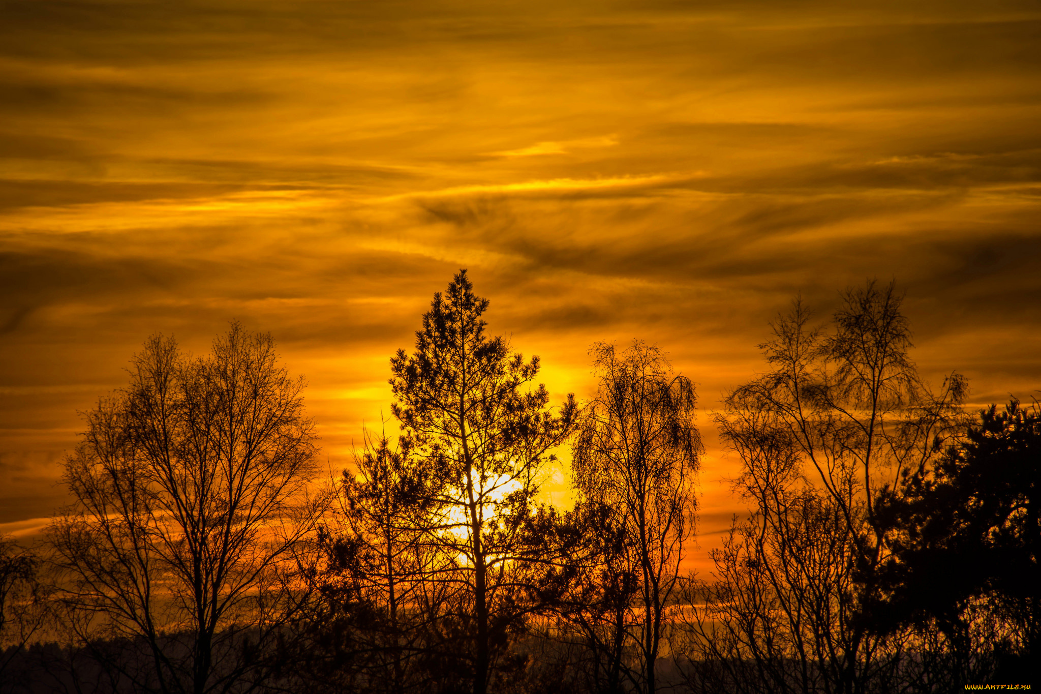 природа, восходы, закаты, рассвет