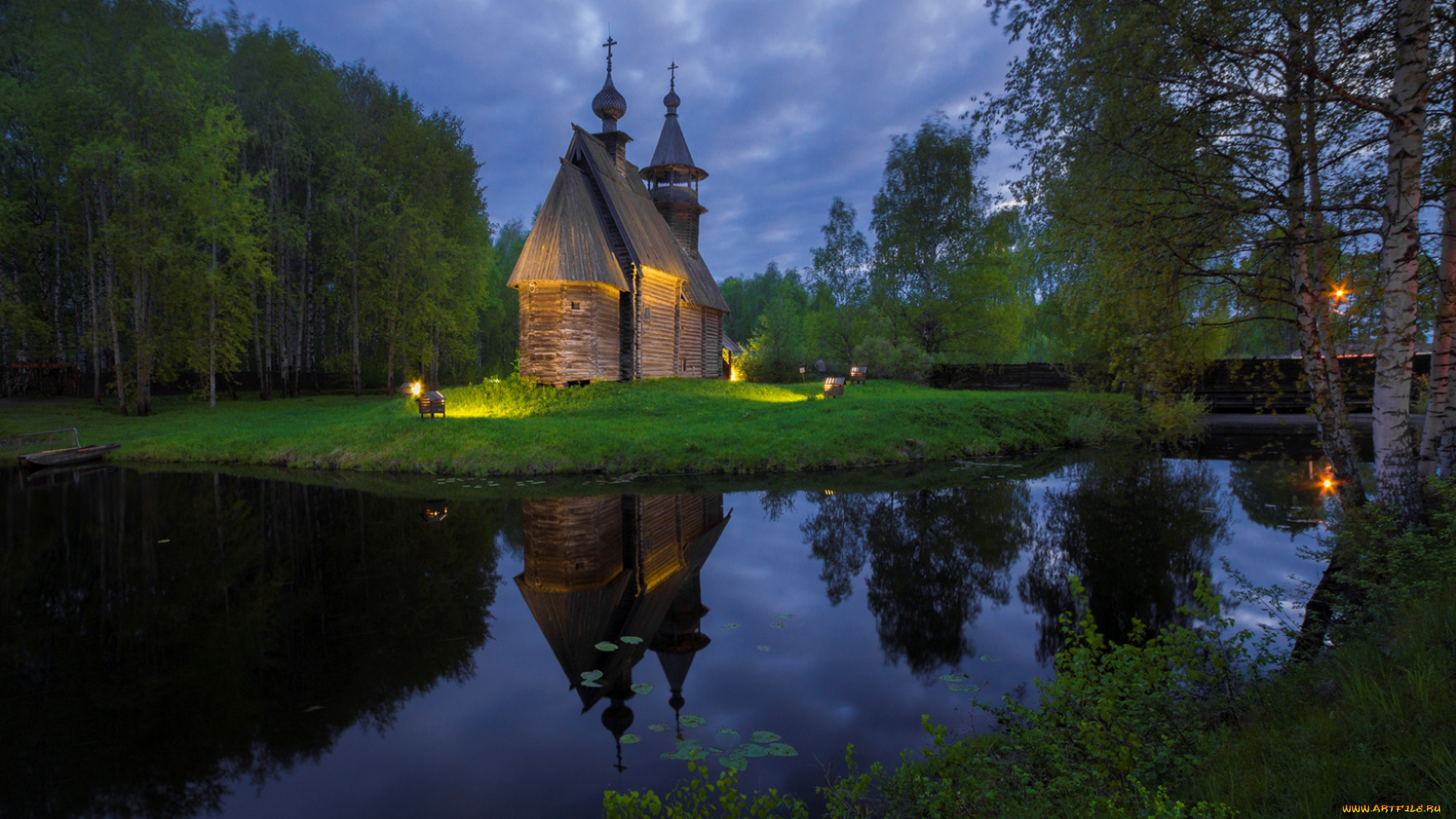 города, -, православные, церкви, , монастыри, город, лес, озеро, храм, церковь, здание