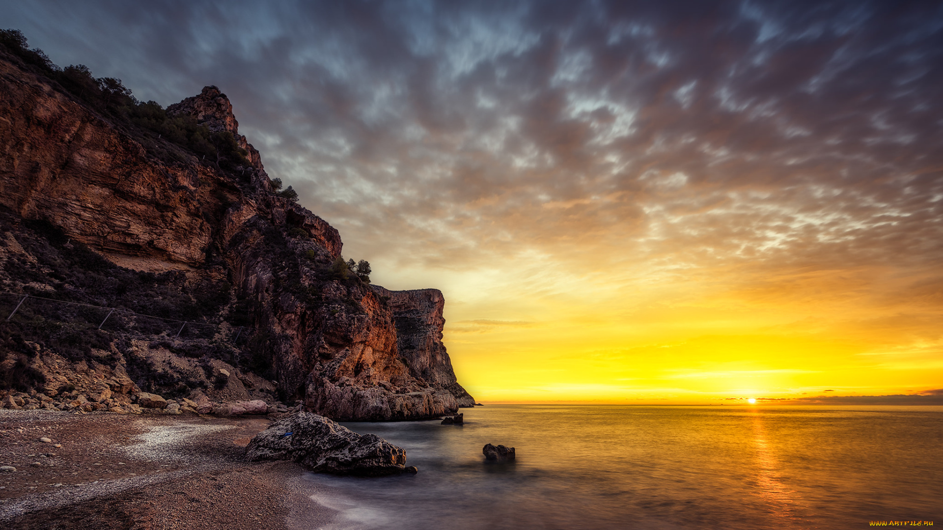 природа, восходы, закаты, простор