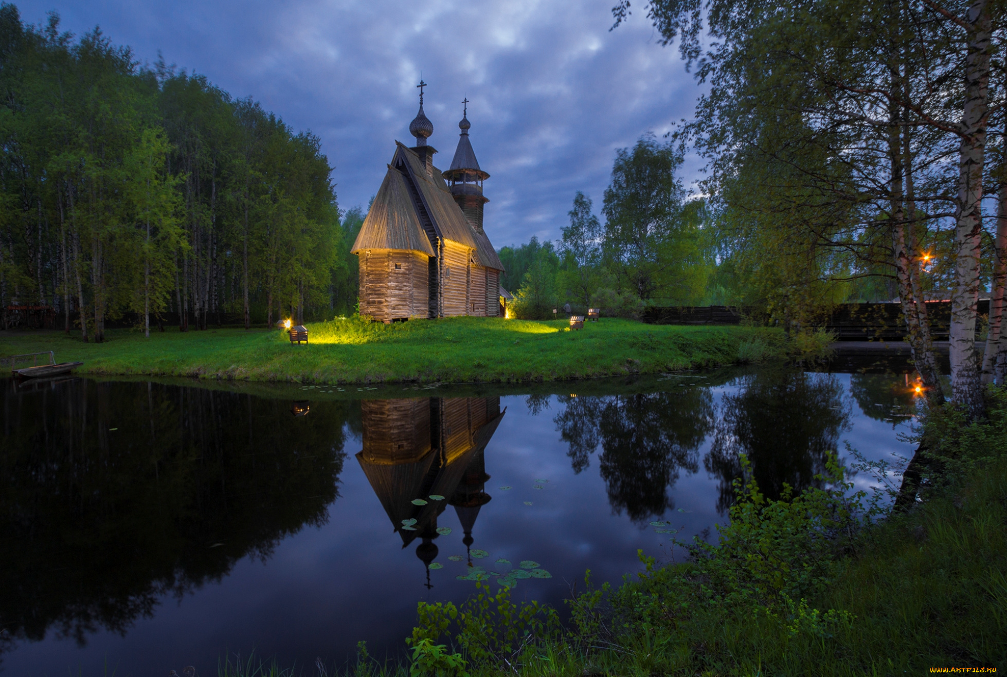 города, -, православные, церкви, , монастыри, город, лес, озеро, храм, церковь, здание