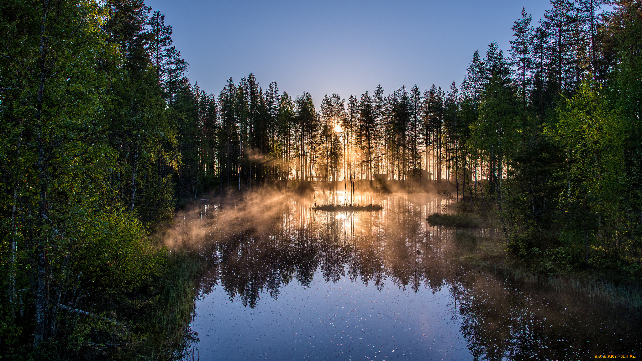 природа, реки, озера, простор