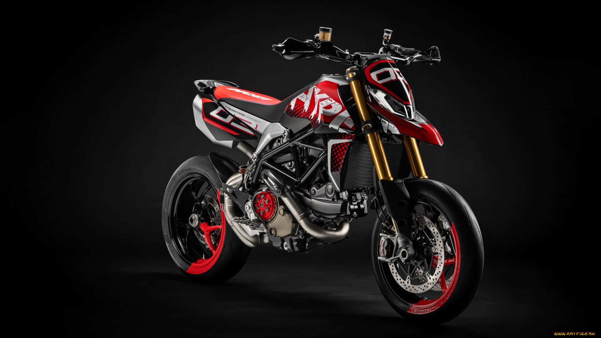 2019, ducati, hypermotard, 950, мотоциклы, ducati, концепт, 2019, hypermotard, 950, дукати