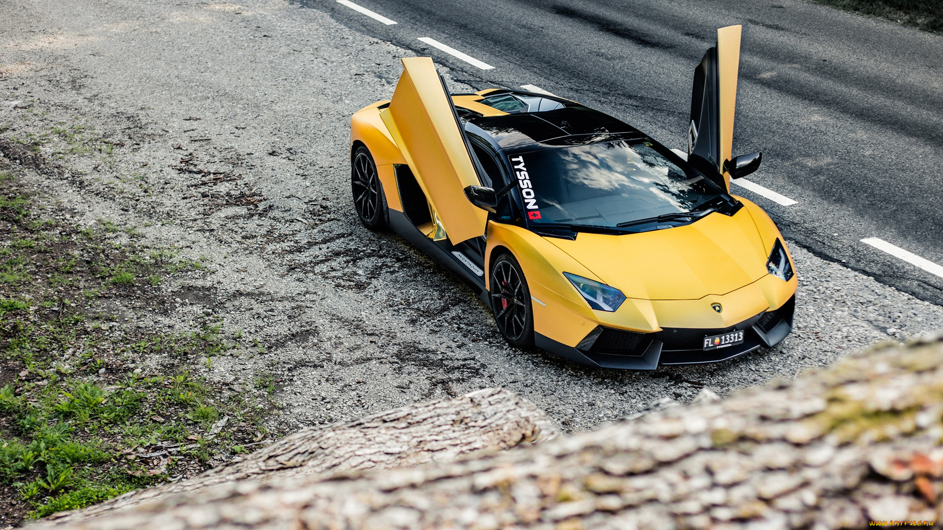 автомобили, lamborghini, aventador, roadster